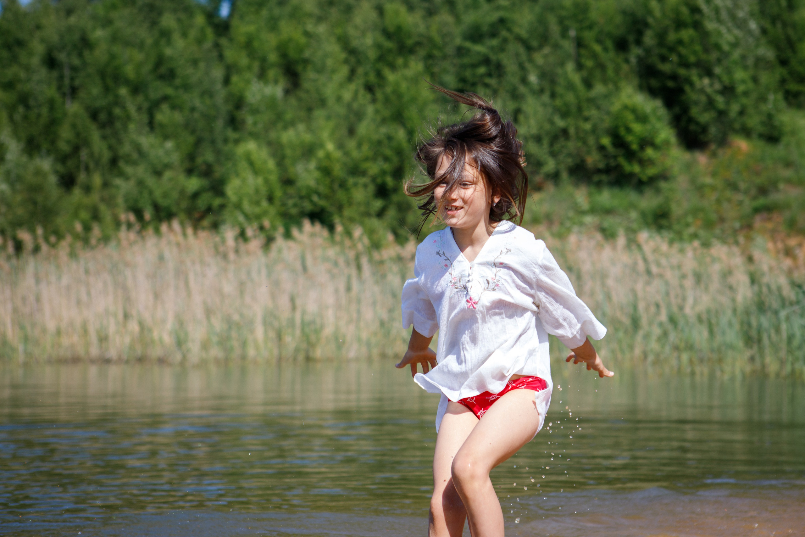 На озере. Детский и семейный фотограф Мария Киселёва. Москва