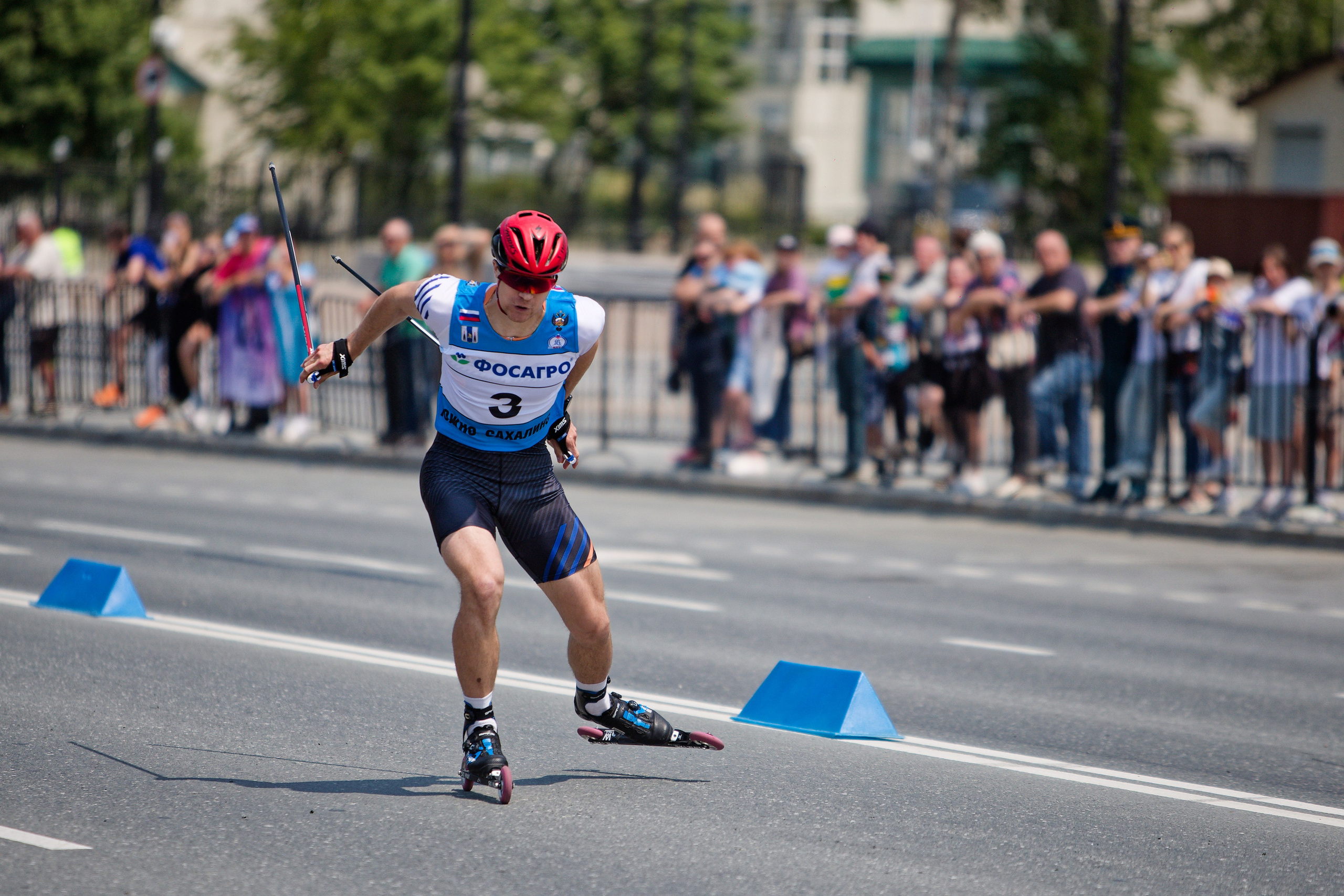 II этап Кубка России по лыжероллерам. Кутузов Евгений Фотограф в Южно-Сахалинске