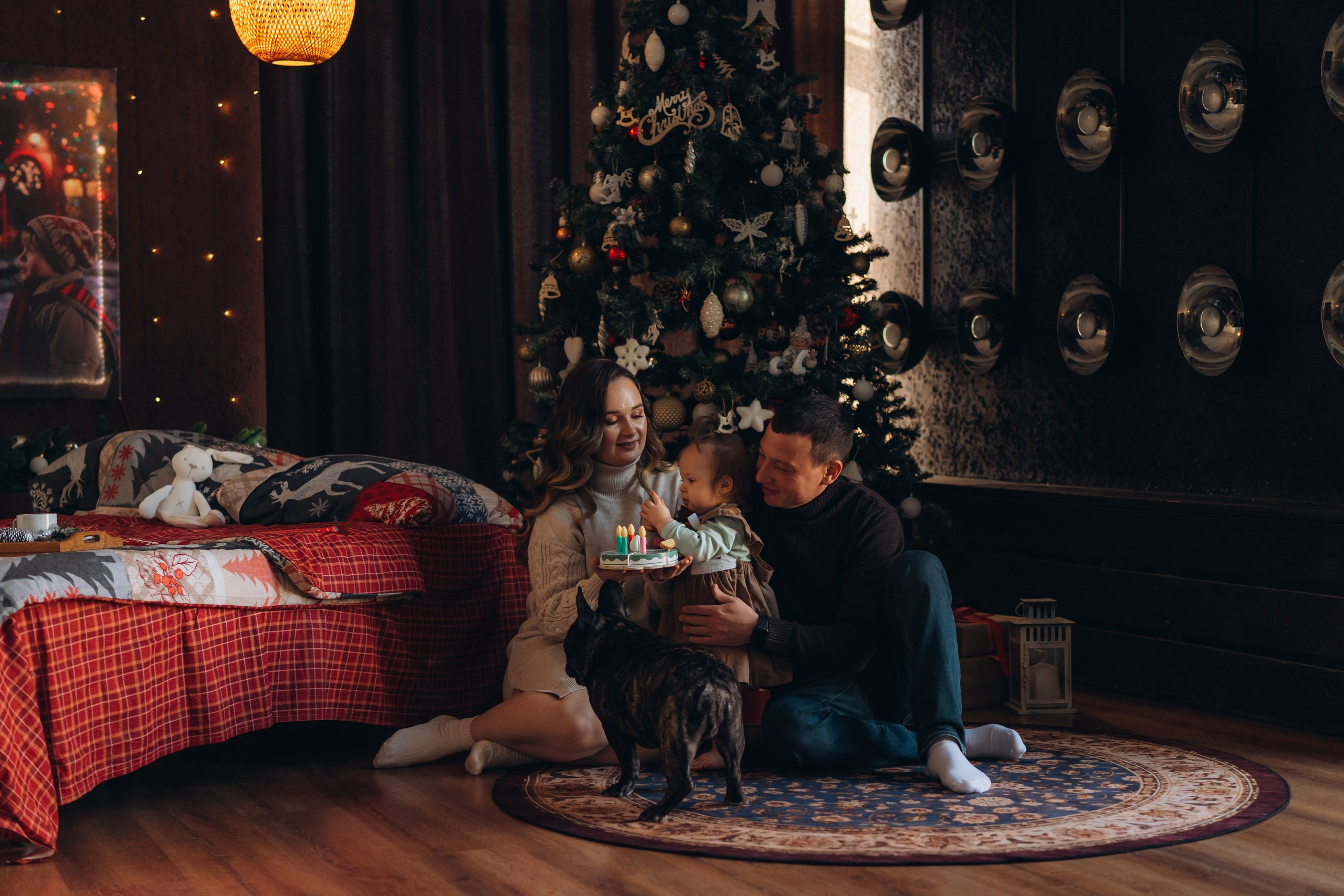 Семейная съемка в студии. Фотограф Екатеринбург Кокшарова Александра