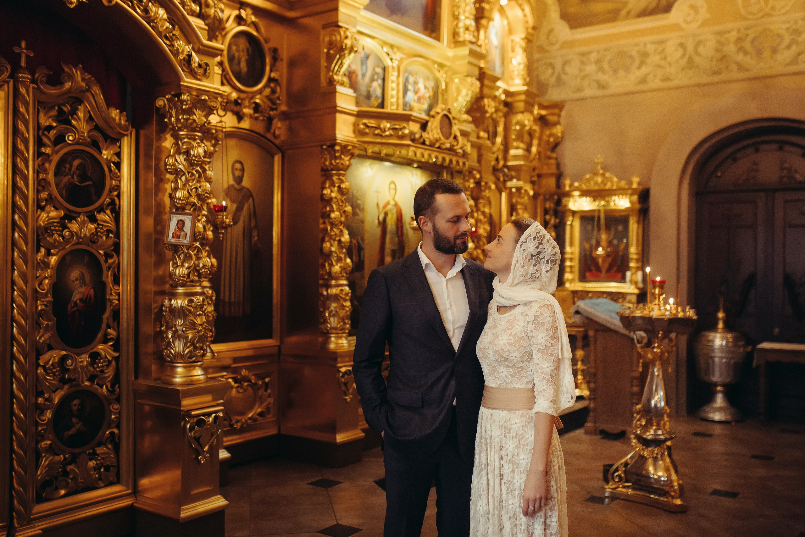 Венчание Виктора и Марии. Фотограф на Крещение, семейный фотограф в Москве