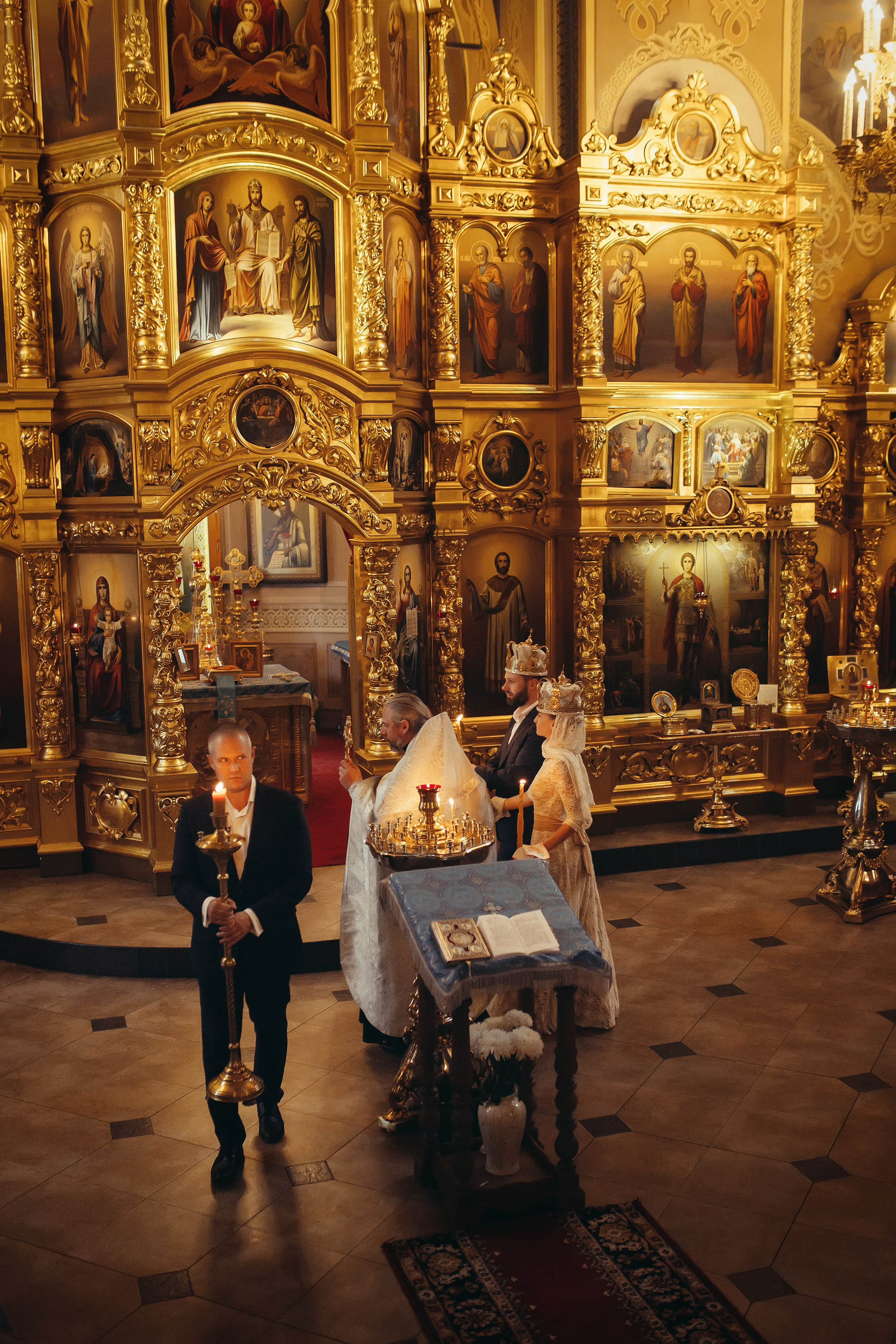 Венчание Виктора и Марии. Фотограф на Крещение, семейный фотограф в Москве