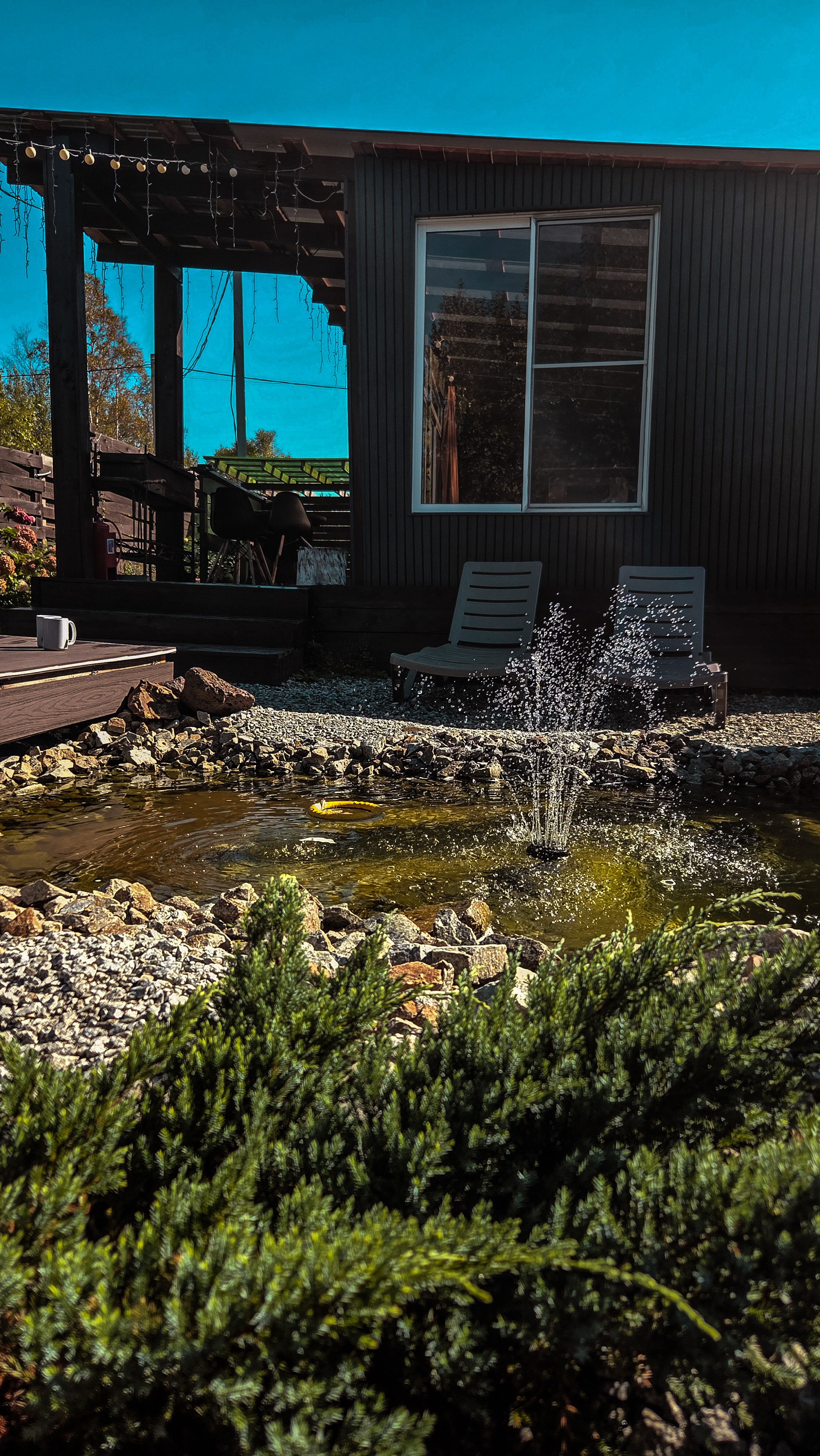 Гостевой фото. Вгости. Посуточная аренда дома во Владивостоке, баня с чаном. Теплый бассейн, геокупол. Аренда дома во Владивостоке, Надеждинском районе
