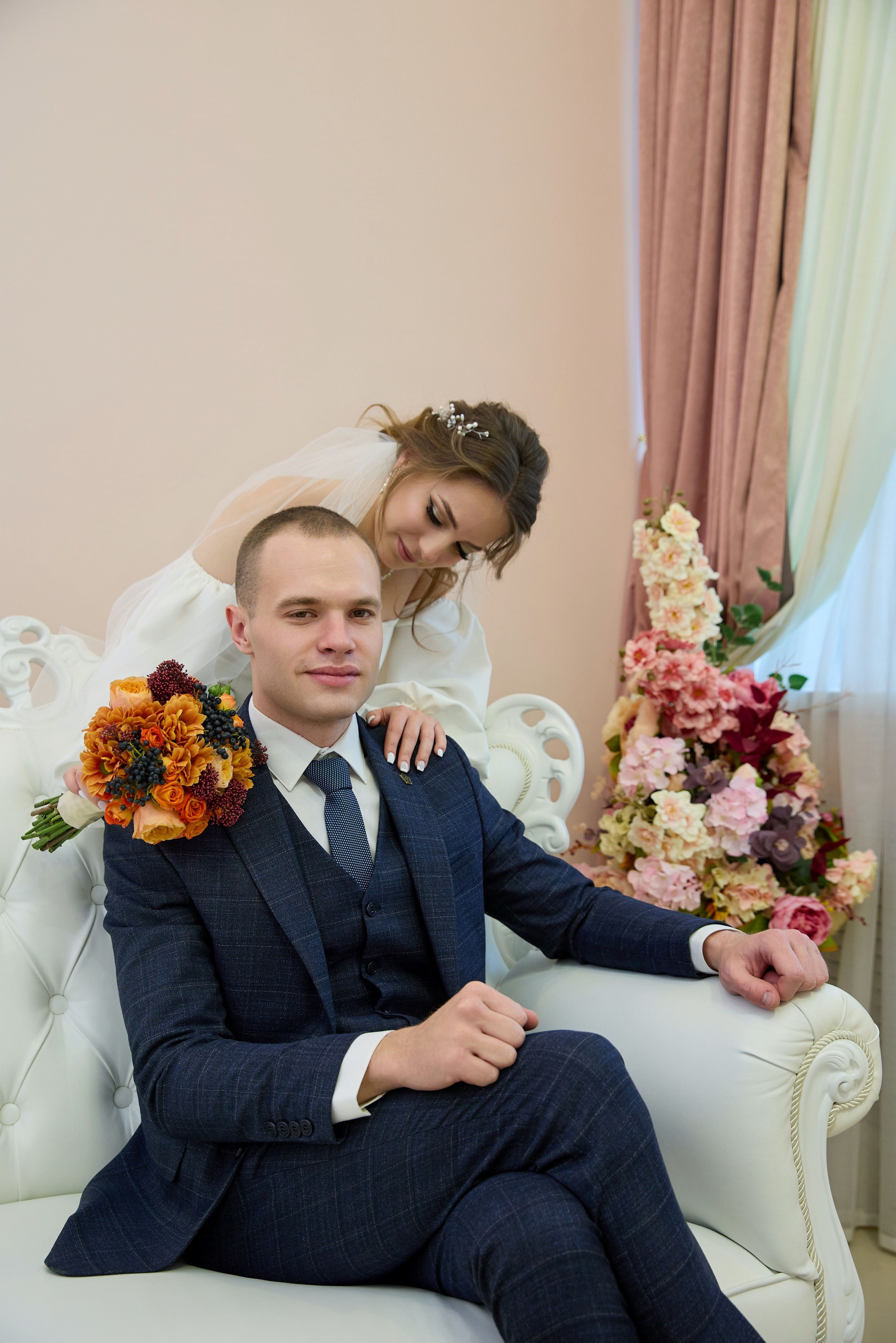 Свадебная фотосессия в городе Лобня и видео