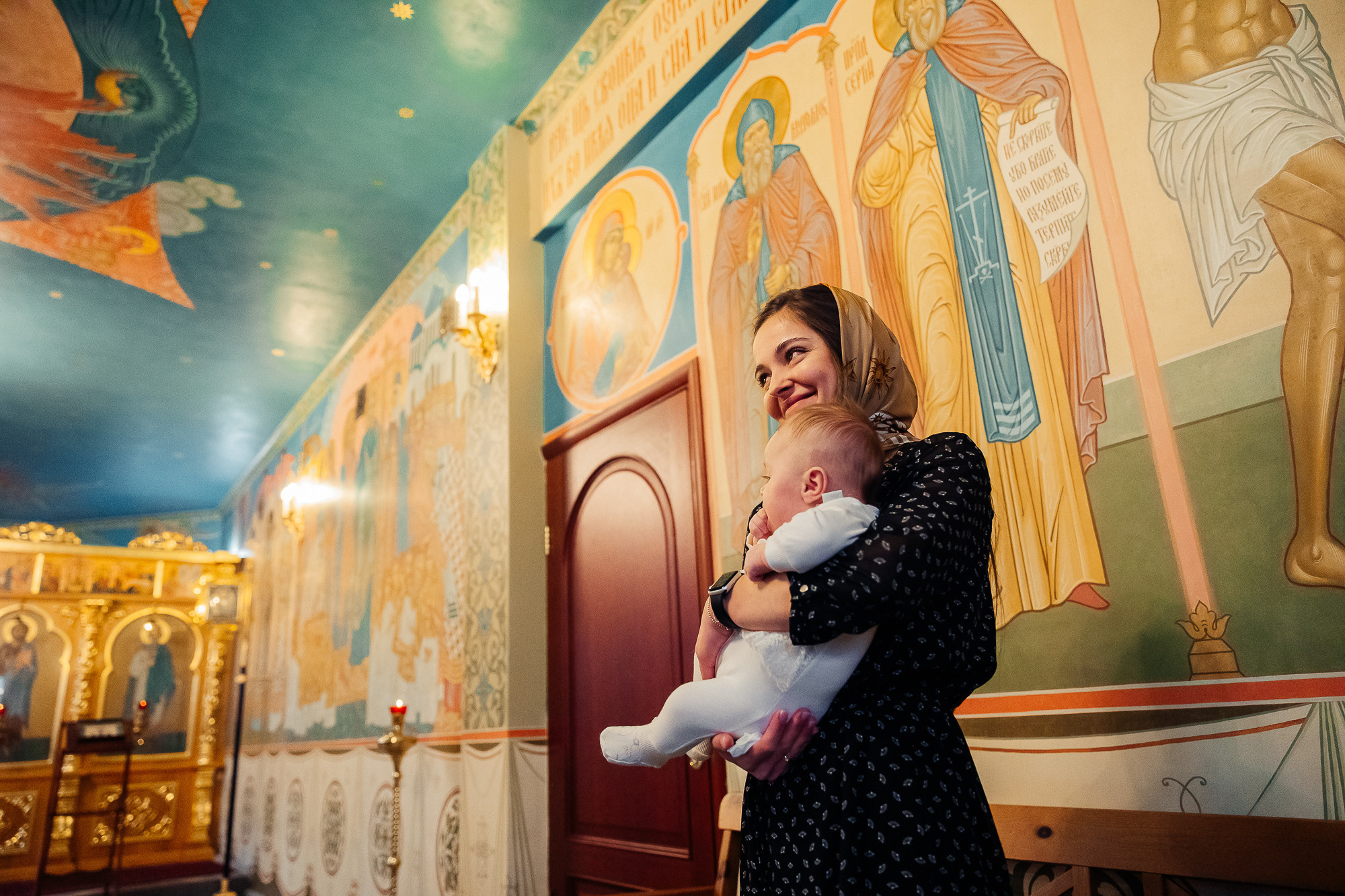 Крещение Алисы (Дима & Алена). Свадебный и семейный фотограф в Москве и Лобне Евгений Пушкин