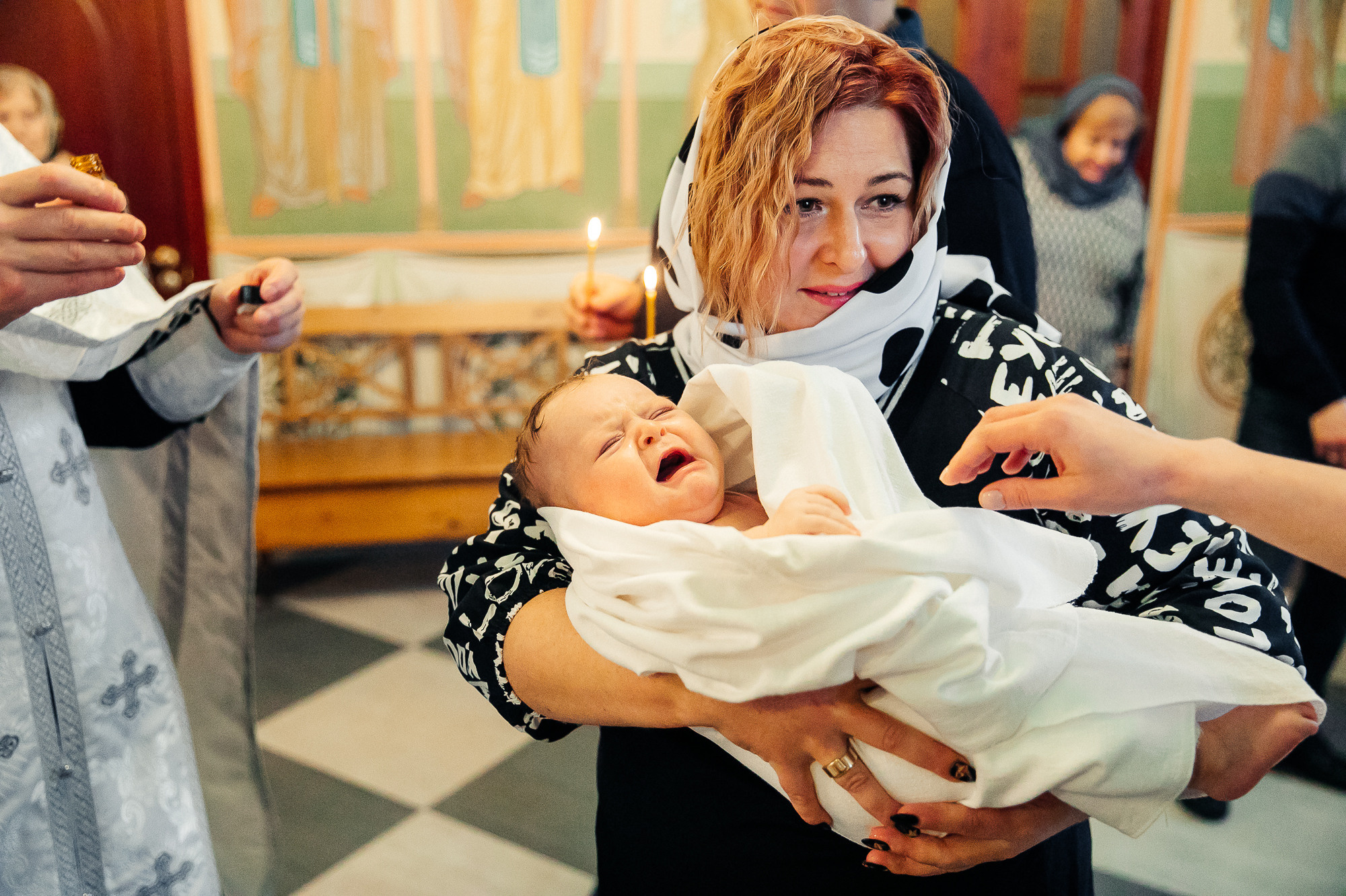 Крещение Алисы (Дима & Алена). Свадебный и семейный фотограф в Москве и Лобне Евгений Пушкин