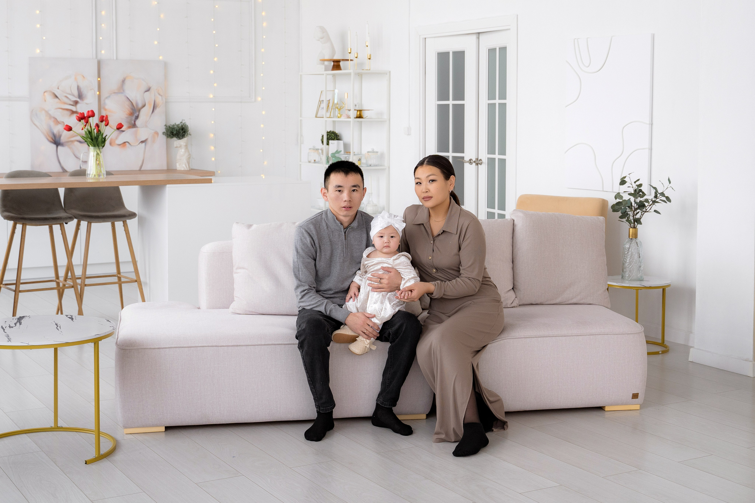 Семейная Люкс. Фотостудия Малина в городе Улан-Удэ. Фотограф Ирина Жарникова