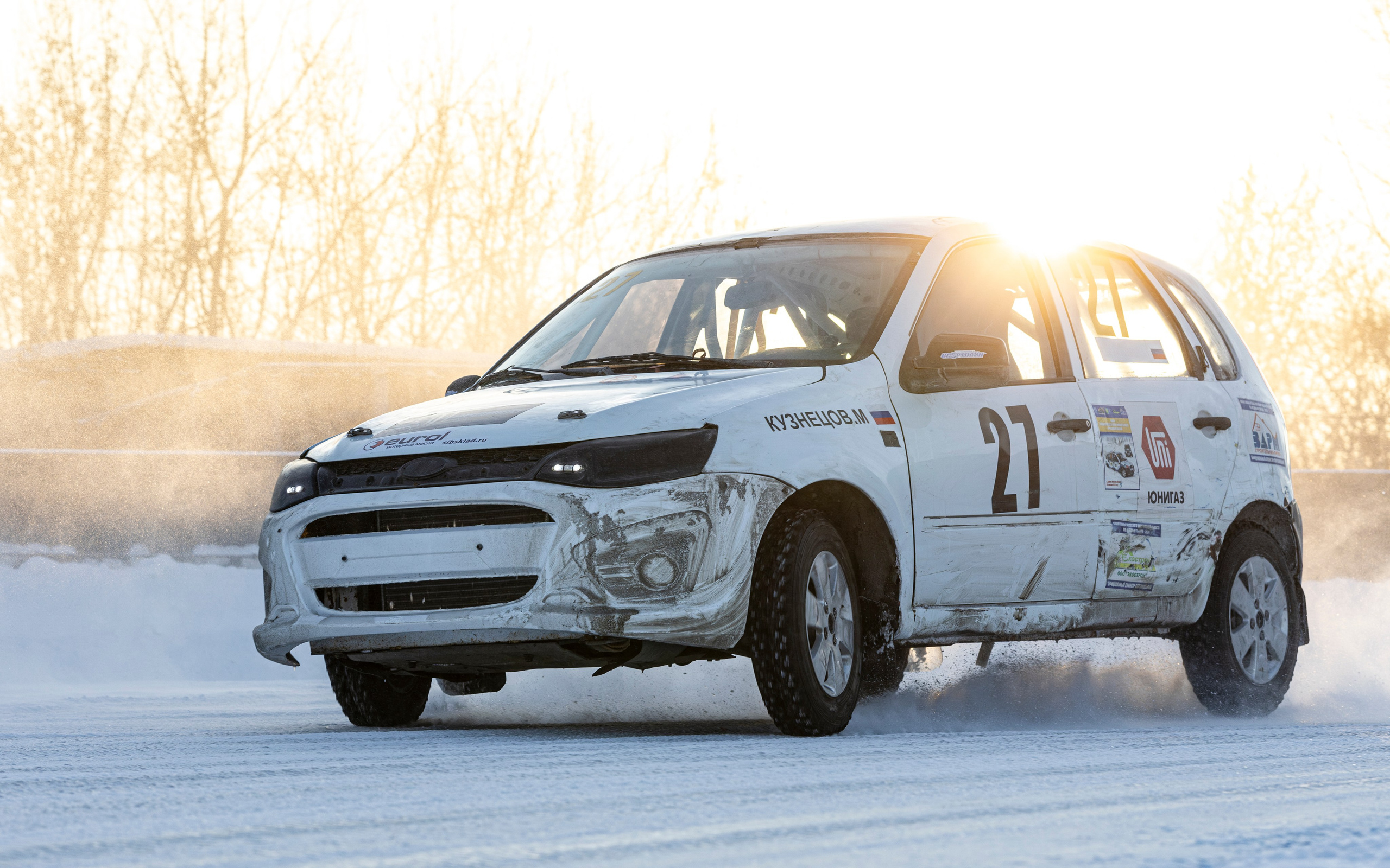 Автогонки «Трек 400» на льду. Bertran Ordo