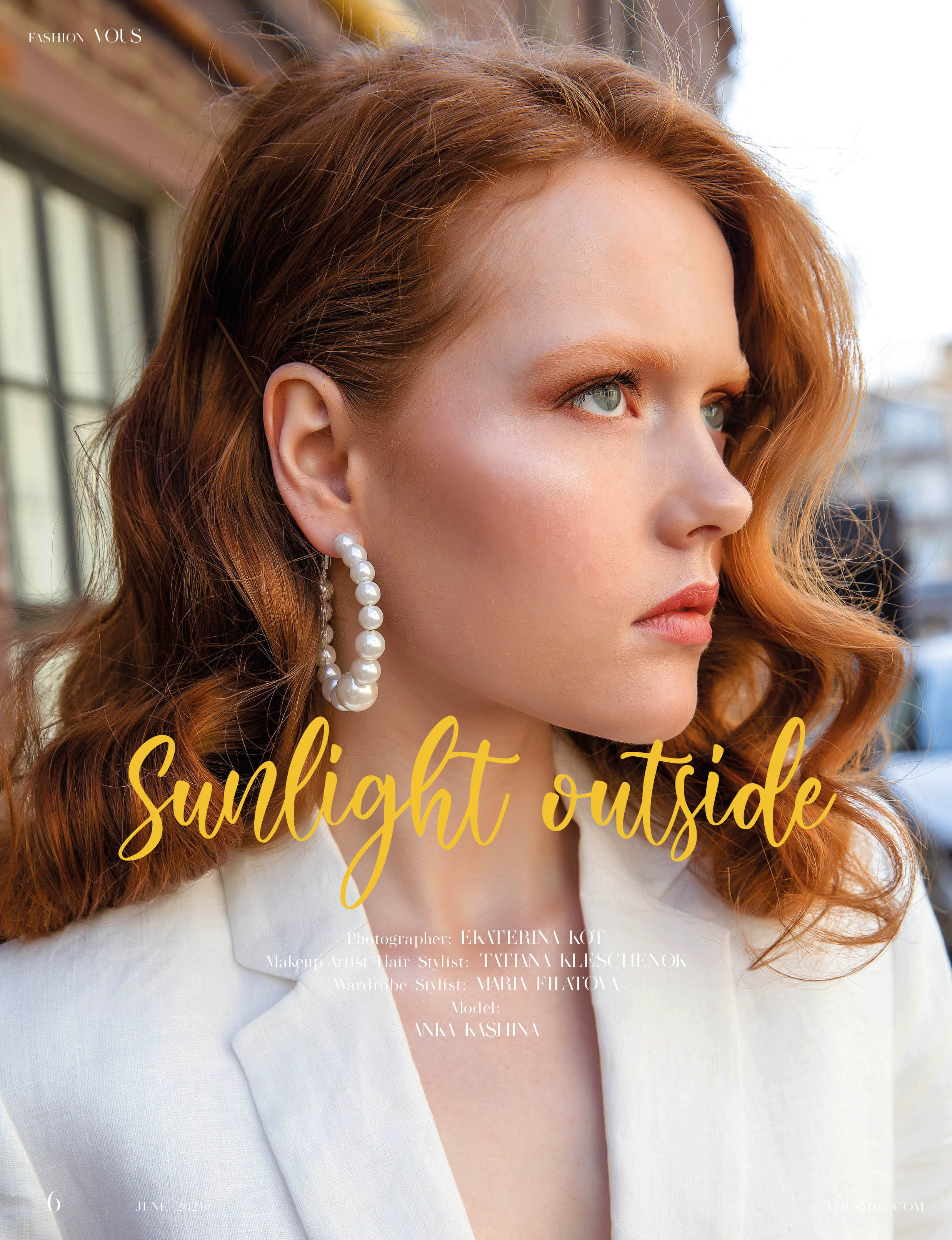 VOUS Magazine | June 2021. KATE KOT фотограф Москва