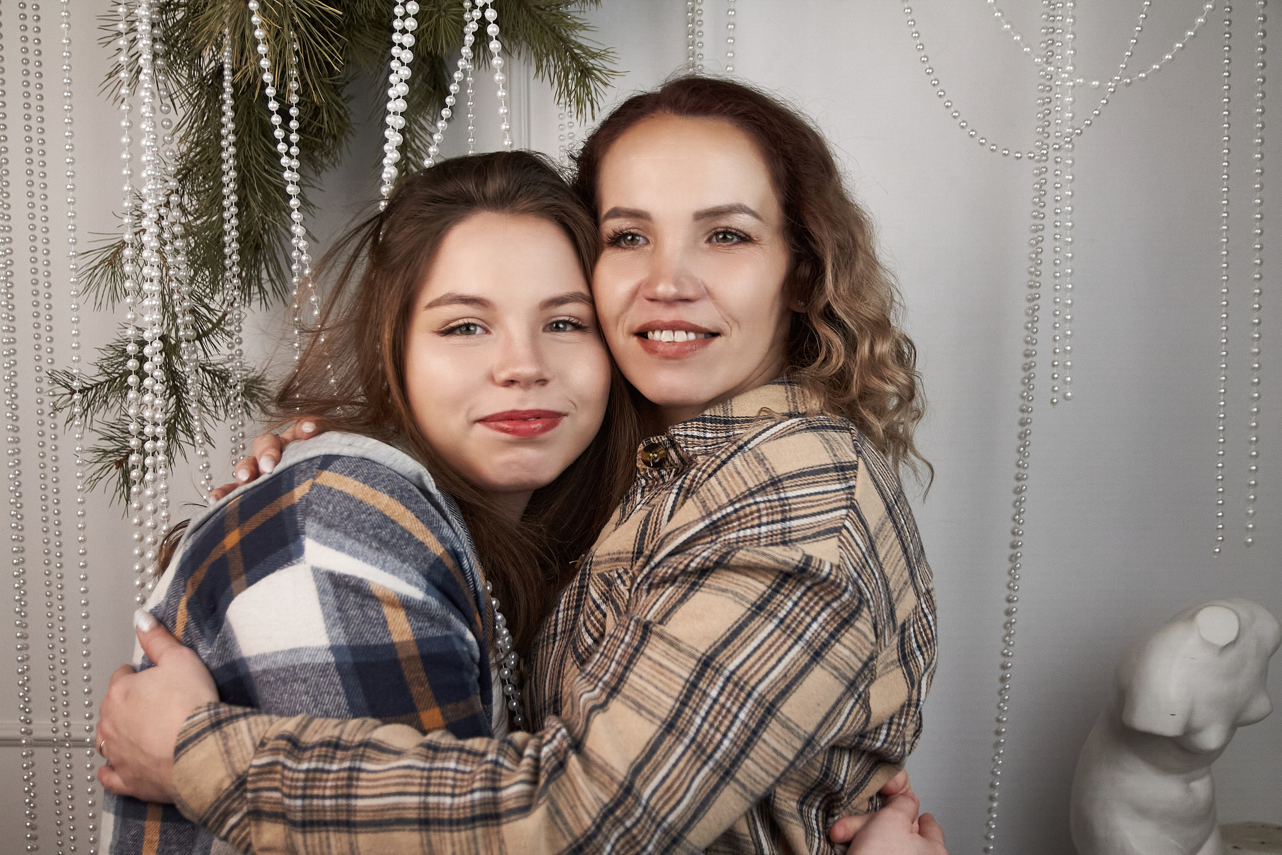 Новогодняя семейная съёмка. Фотограф Анна Буторина Киров