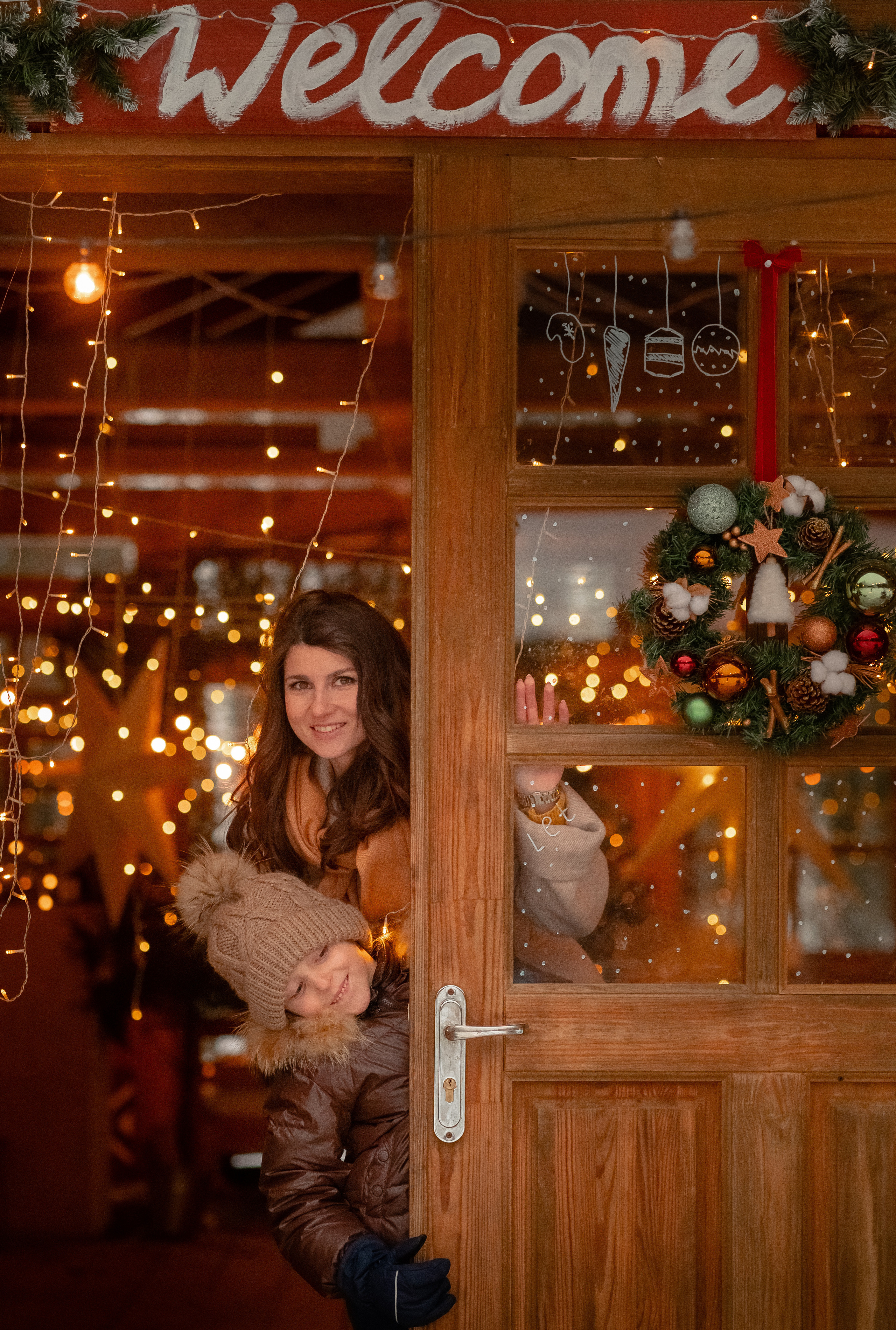 Новогоднее шале в подмосковье. Семейный и свадебный фотограф в Москве Нина Гусева