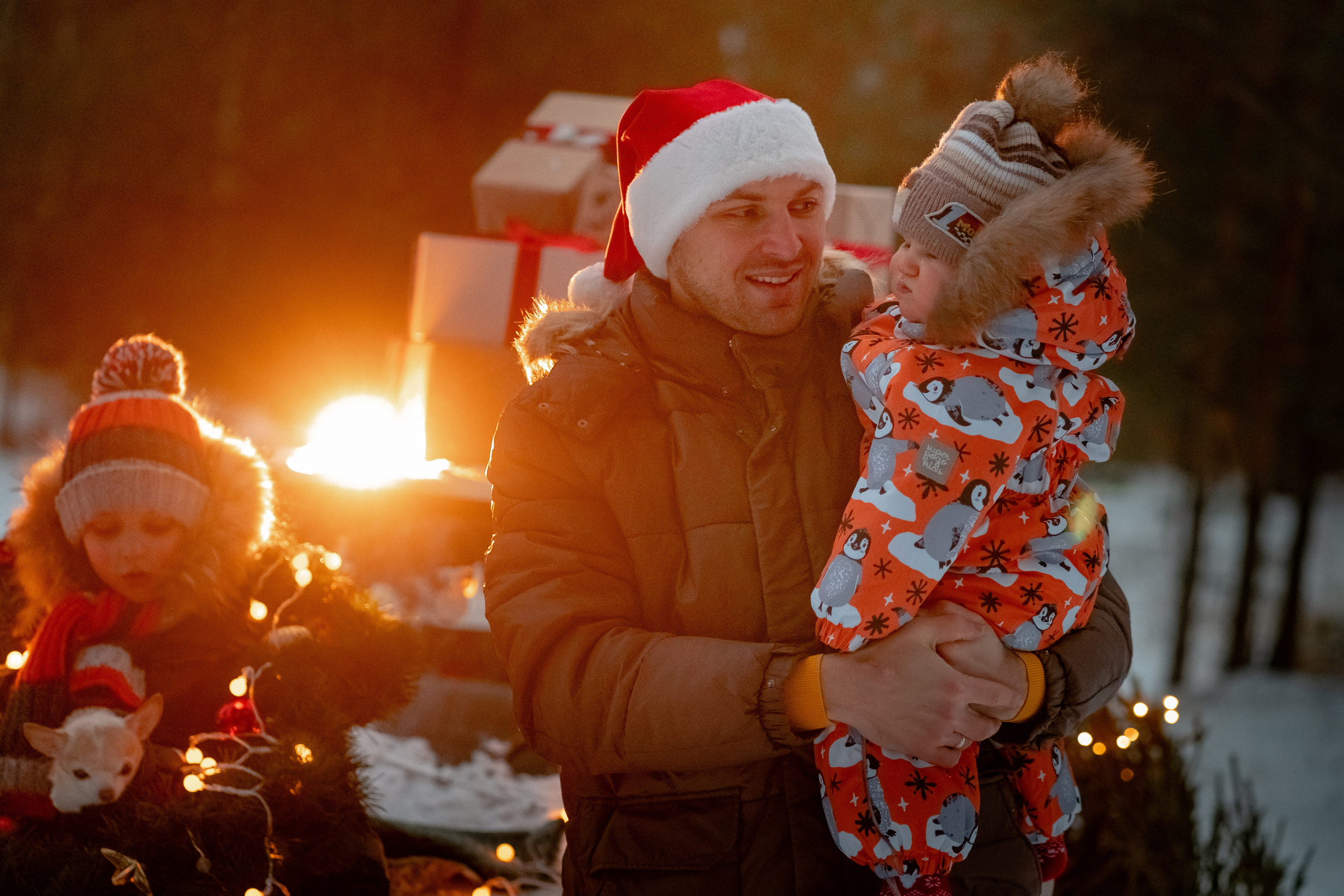 Новогоднее шале в подмосковье. Семейный и свадебный фотограф в Москве Нина Гусева