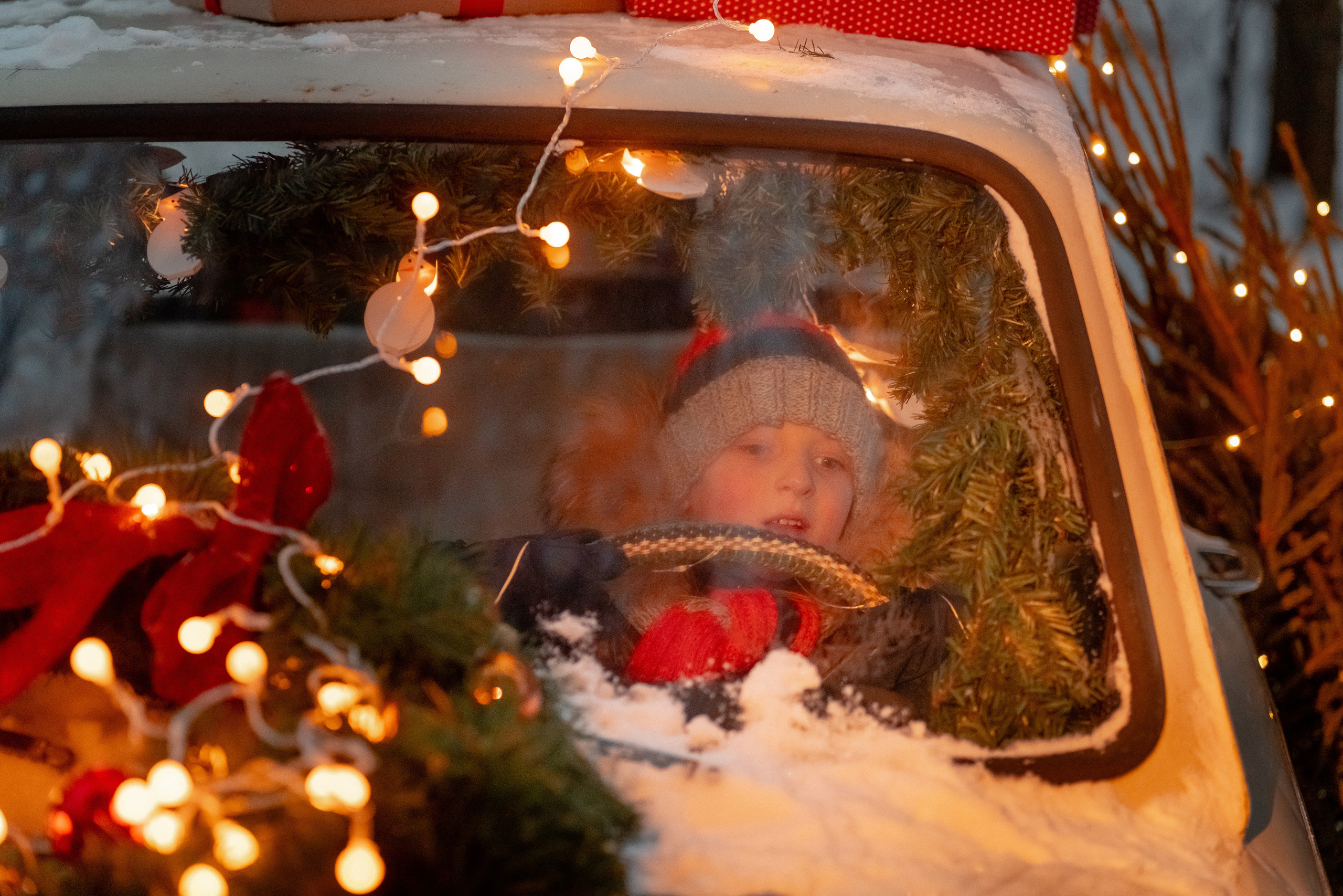 Новогоднее шале в подмосковье. Семейный и свадебный фотограф в Москве Нина Гусева