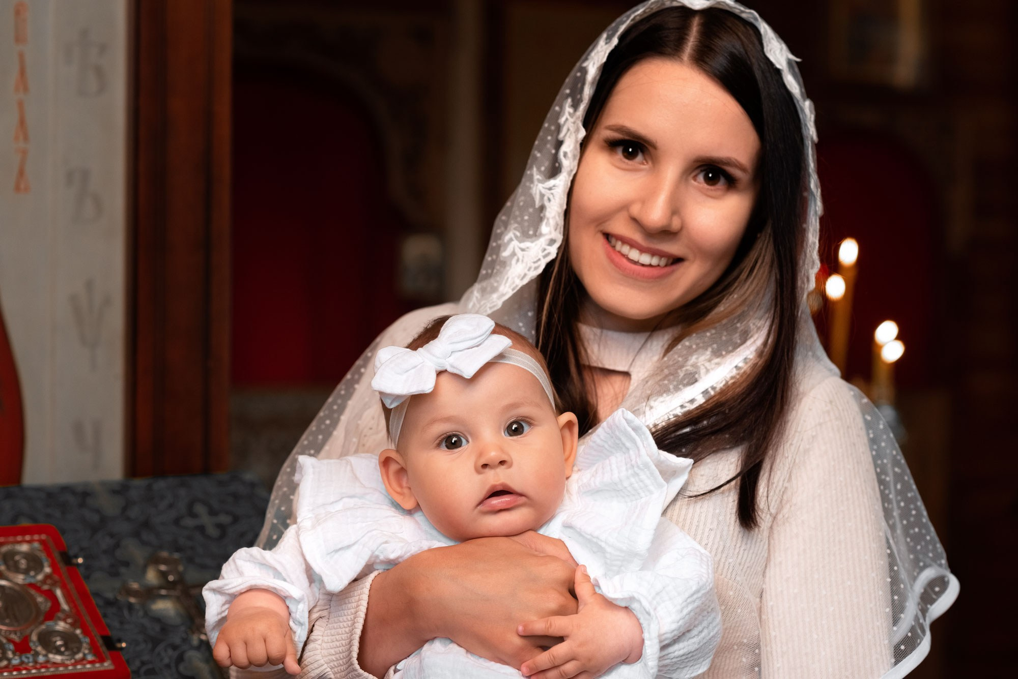 Крещение Злата хр. Николая Японского. Семейный фотограф на выписку из роддома и крещение Минск Настя Гришук