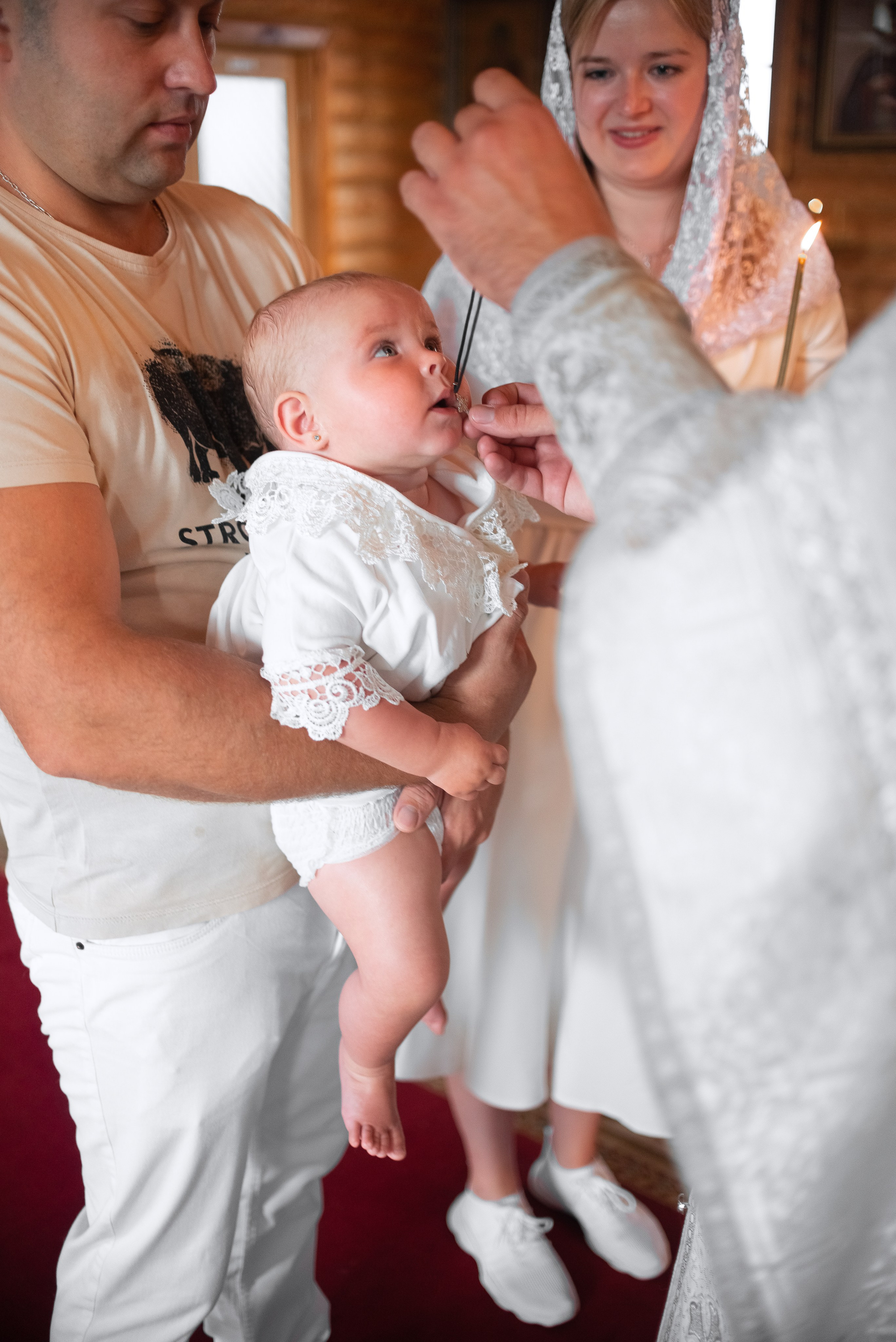 Крещение Софии в хр.Георгия Победоносца в Смиловичах. Семейный фотограф на выписку из роддома и крещение Минск Настя Гришук