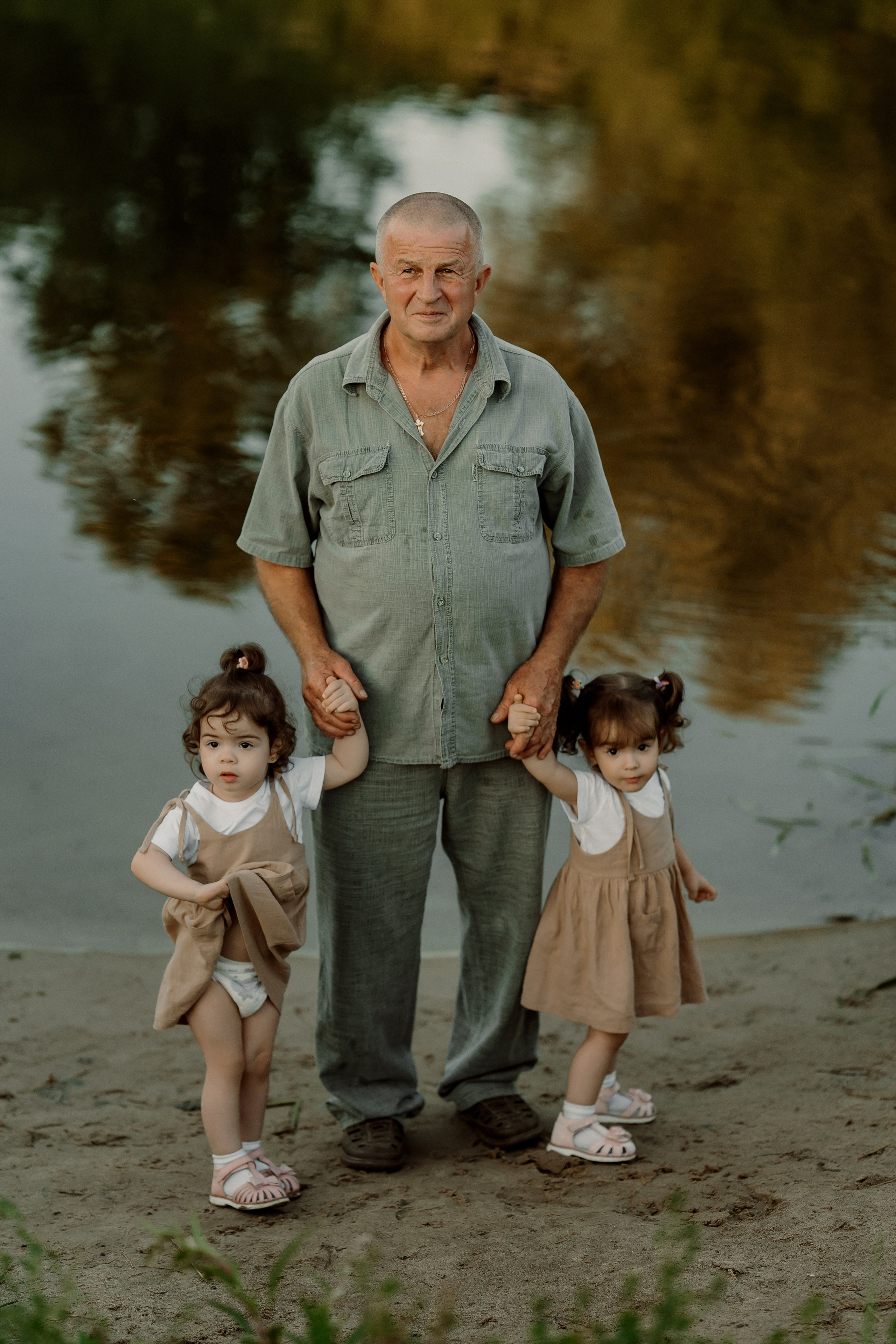Съемка с внуками. Свадебный и индивидуальный фотограф в Суворове Клюева Мария