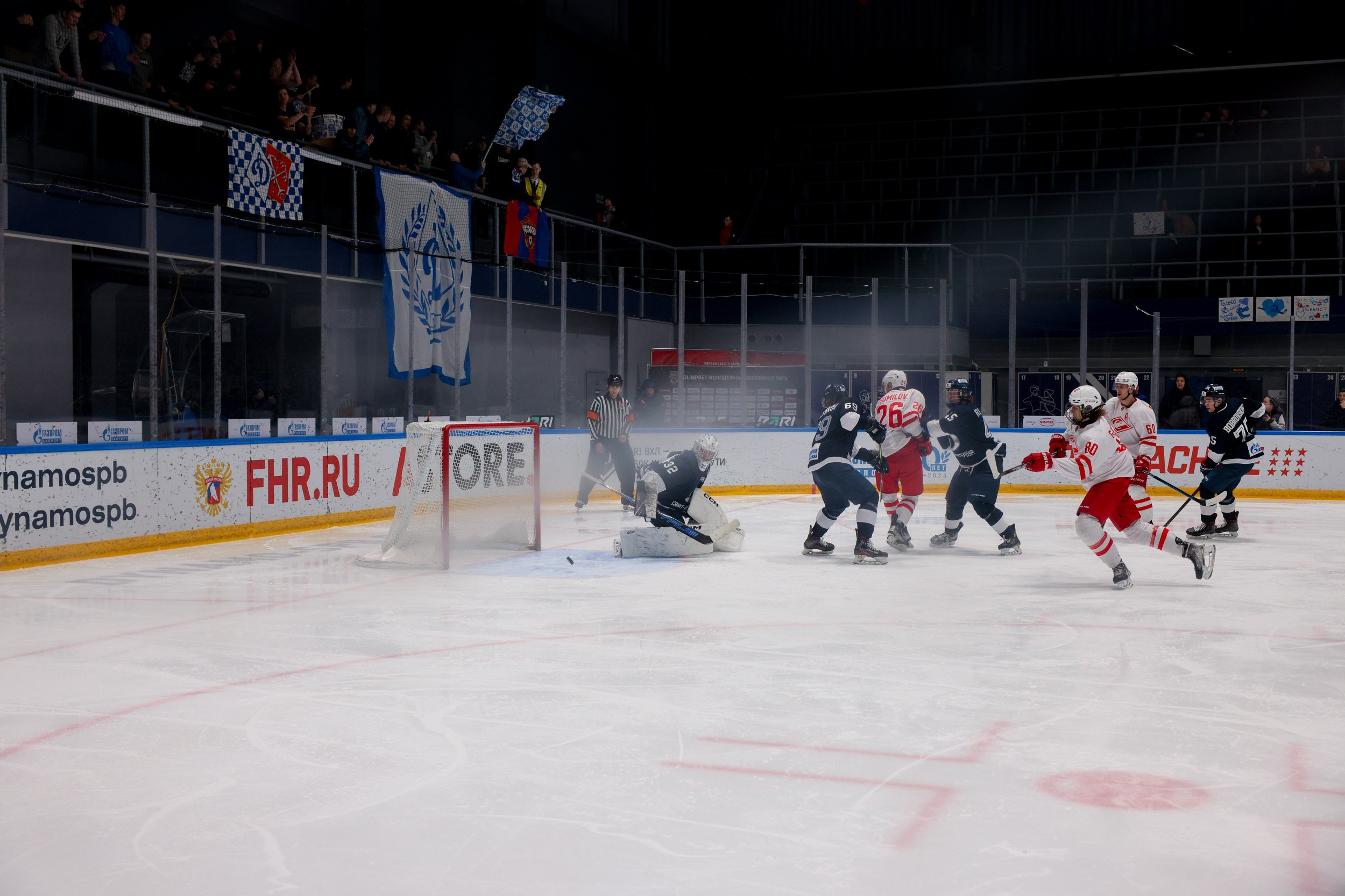 МХК Динамо — МХК Спартак. Фотограф Александр Заломаев