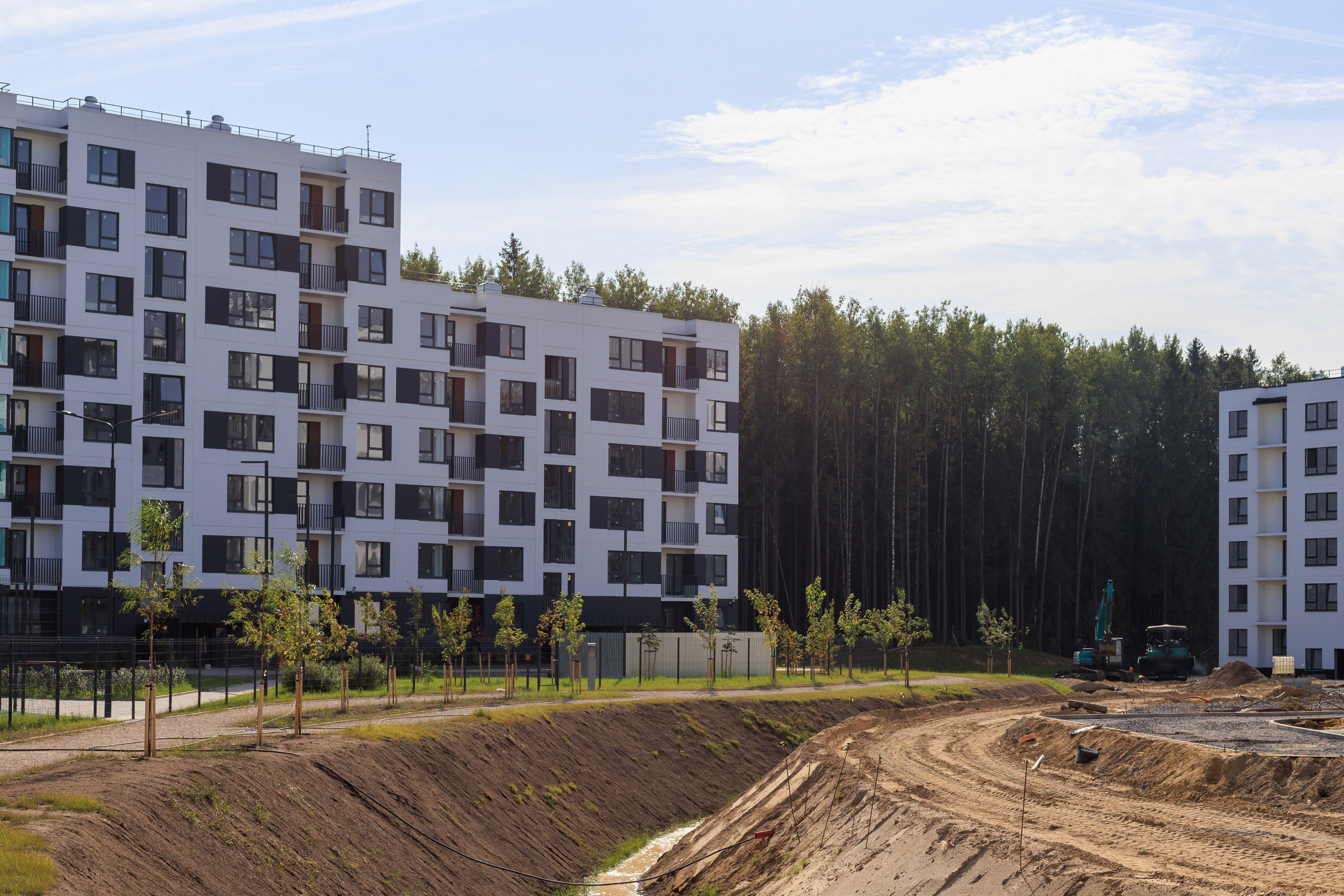 Архитектурная и репортажная фотосъёмка для застройщика