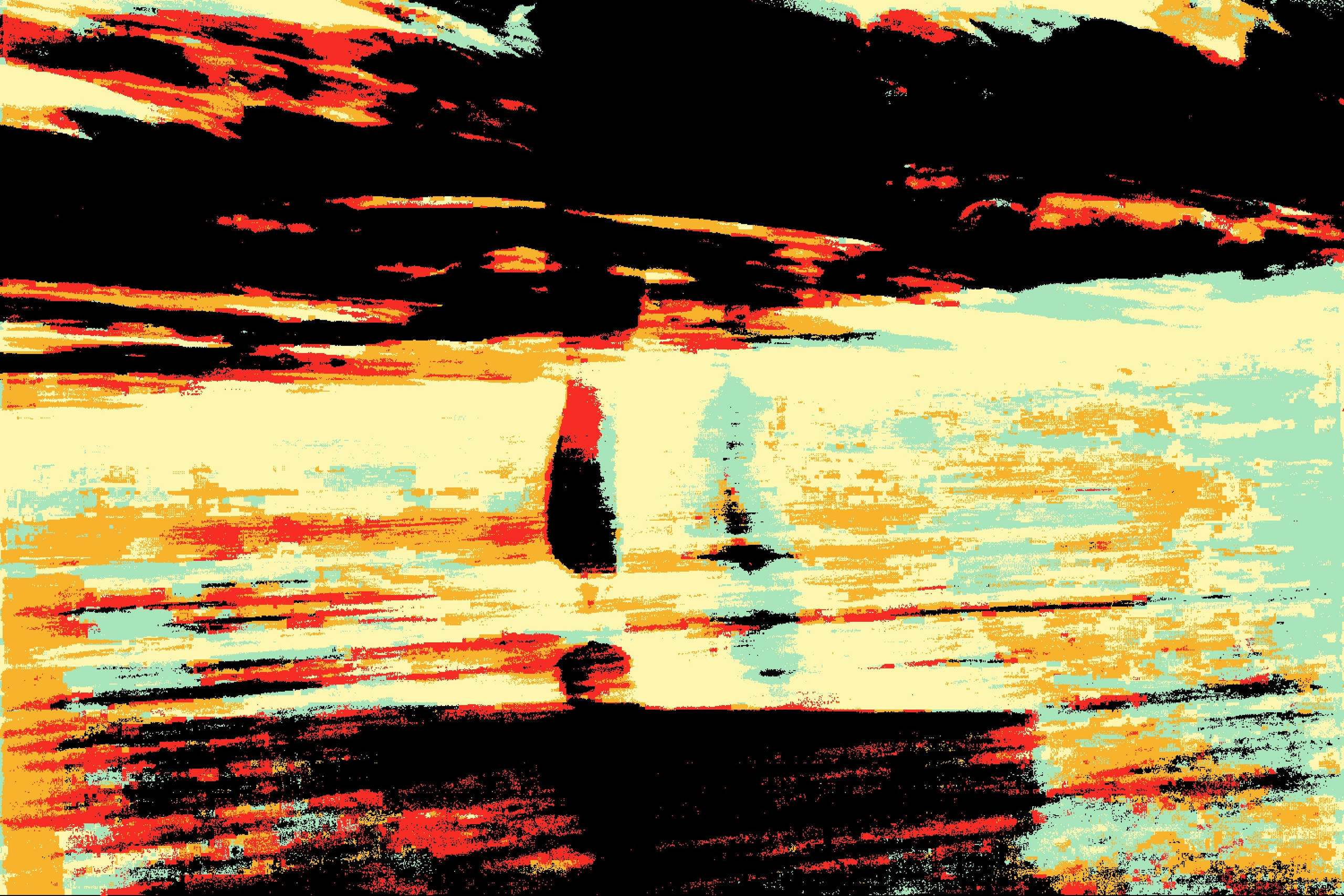 Сказочный лёд. Визуальный арт пиксельный художник Василь Пиксель