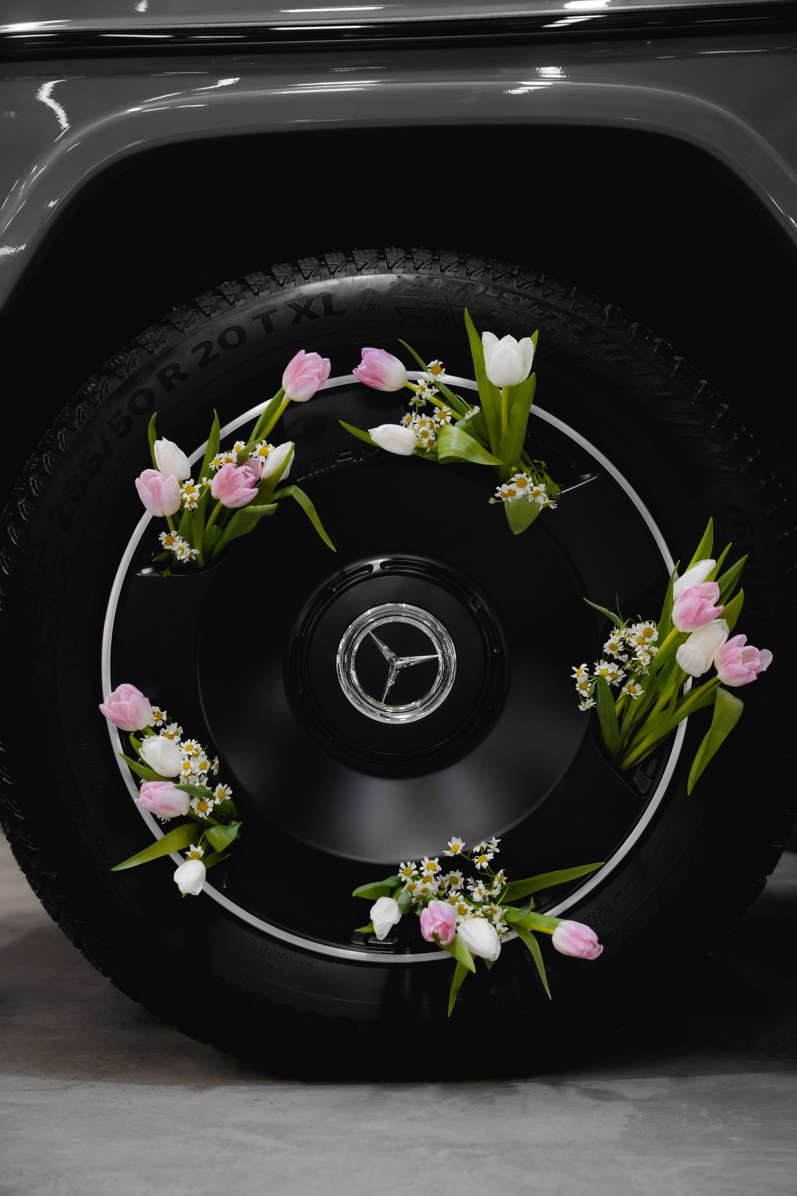 Floral Mercedes G-wagen. Автомобильный фотограф и видеограф в Новосибирске|Александра Косухина