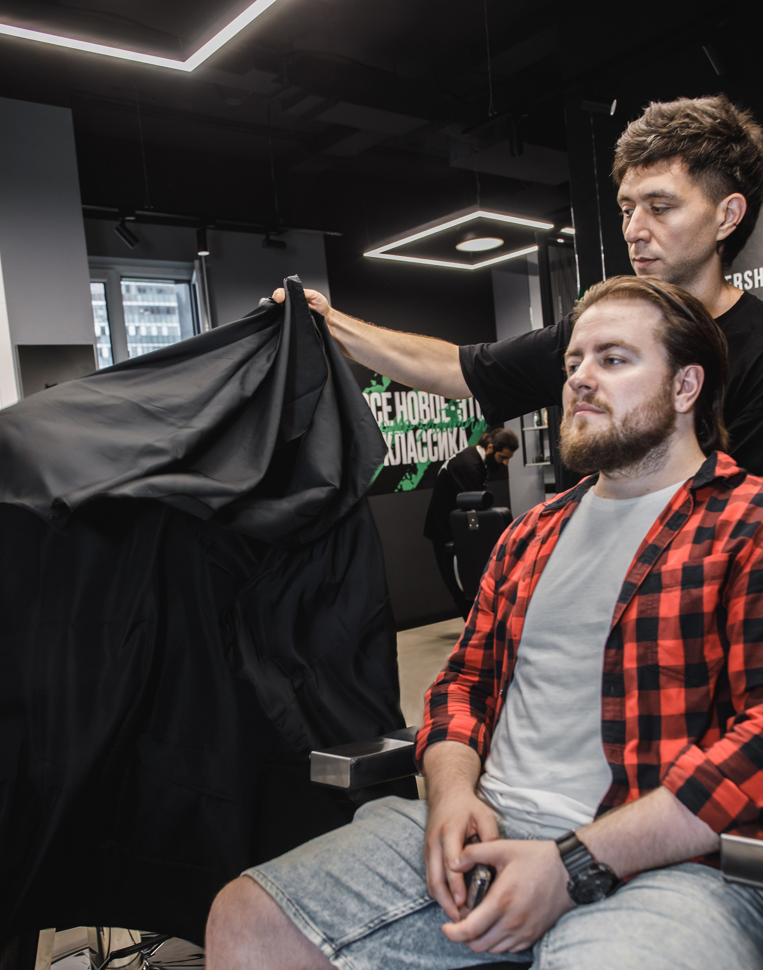 Открытие еще одного салона сети BARBERSHOP BORODACH. Предметный и семейный фотограф в Санкт-Петербурге Катерина Стеклова