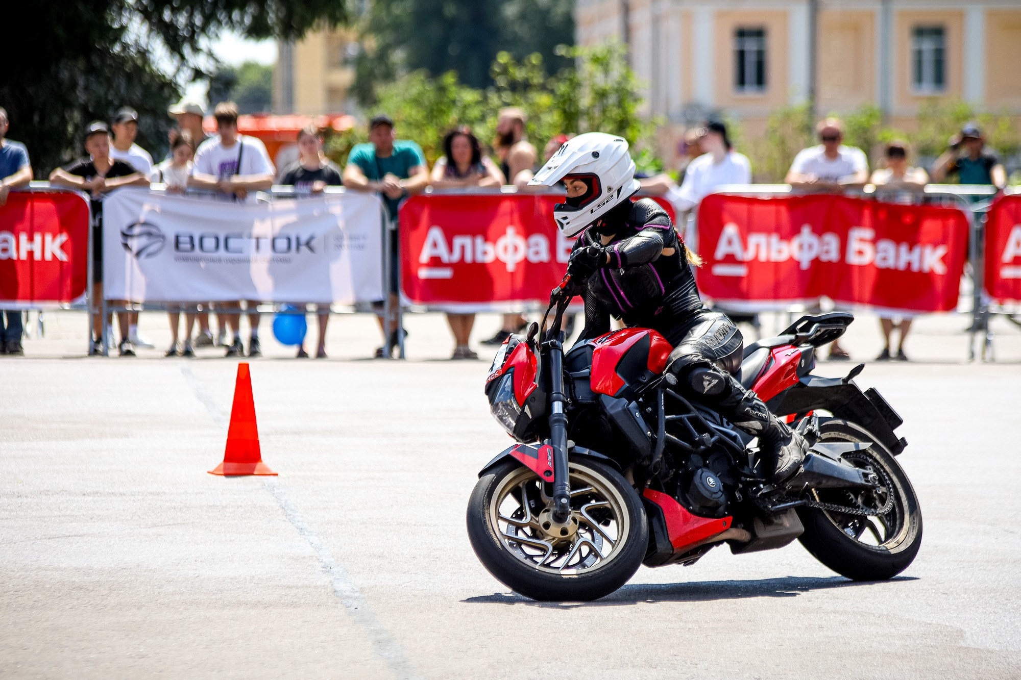 Кубок России по фигурному управлению мотоциклом. Спортивный фотограф Вадим Добедченков