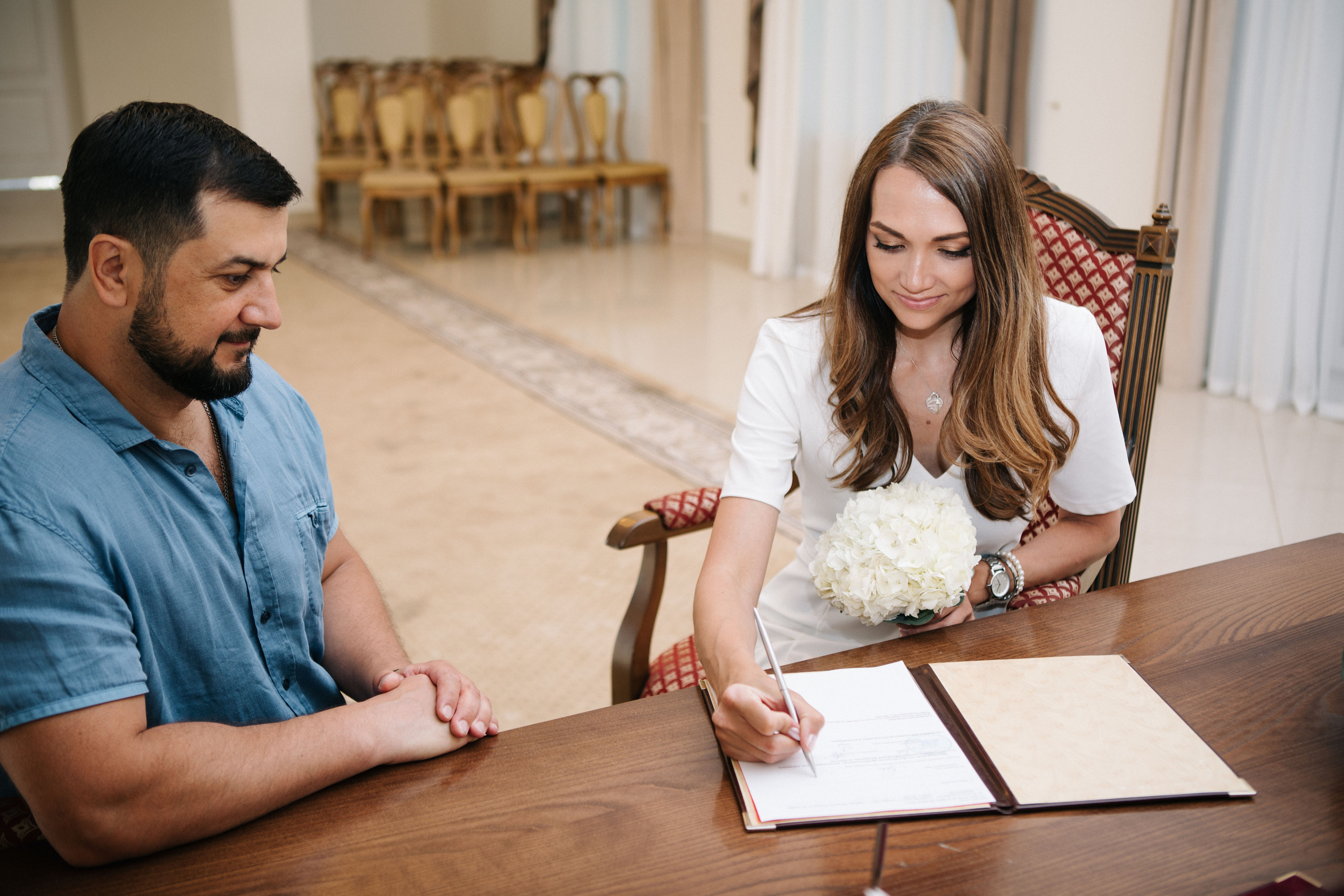Женя и Дима. Роспись в ЗАГСе ВДНХ. Свадебный и портретный фотограф в Москве Анастасия Масюк
