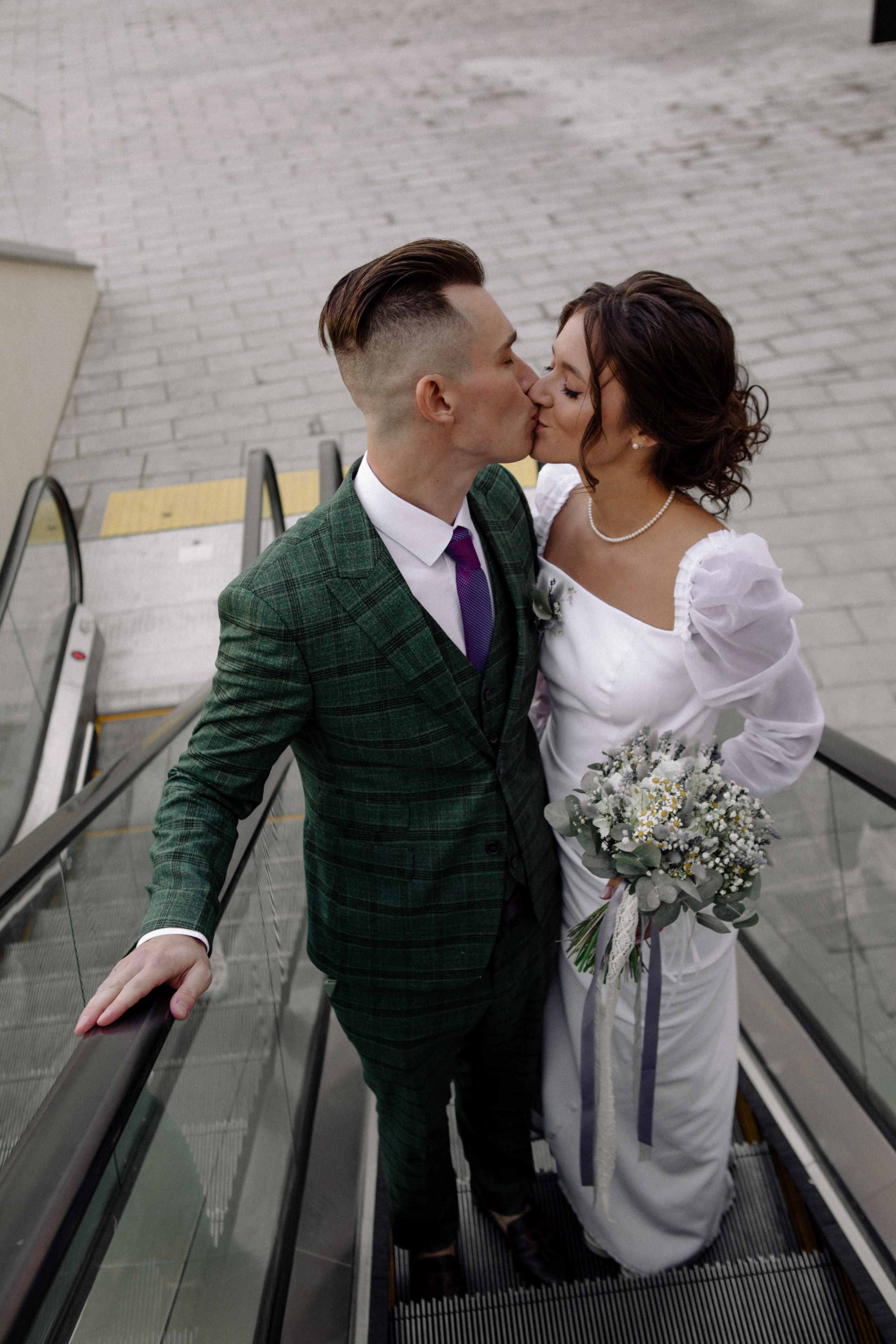 Василиса и Стас. Роспись на колесе обозрения. Свадебный и портретный фотограф в Москве Анастасия Масюк