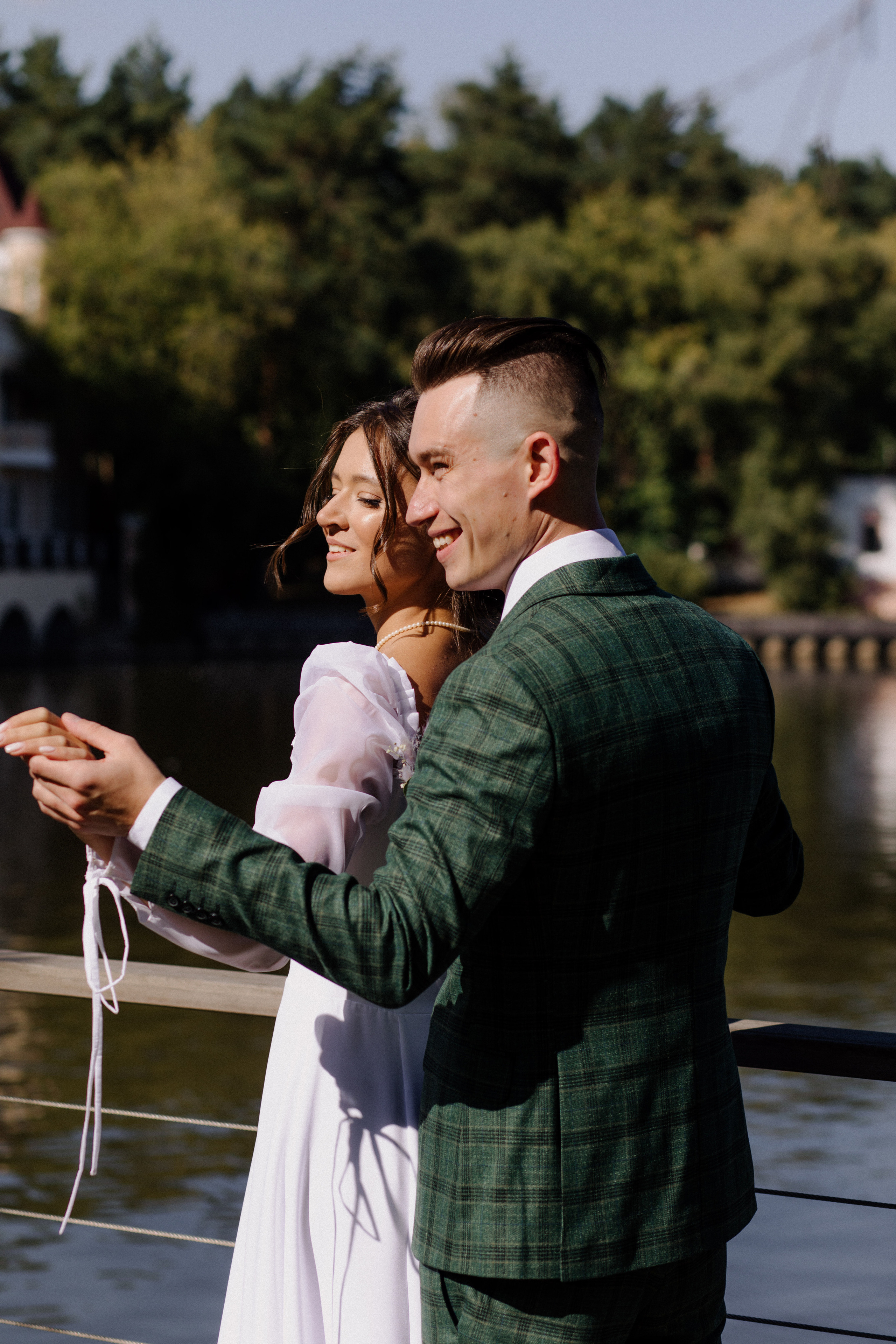 Василиса и Стас. Роспись на колесе обозрения. Свадебный и портретный фотограф в Москве Анастасия Масюк