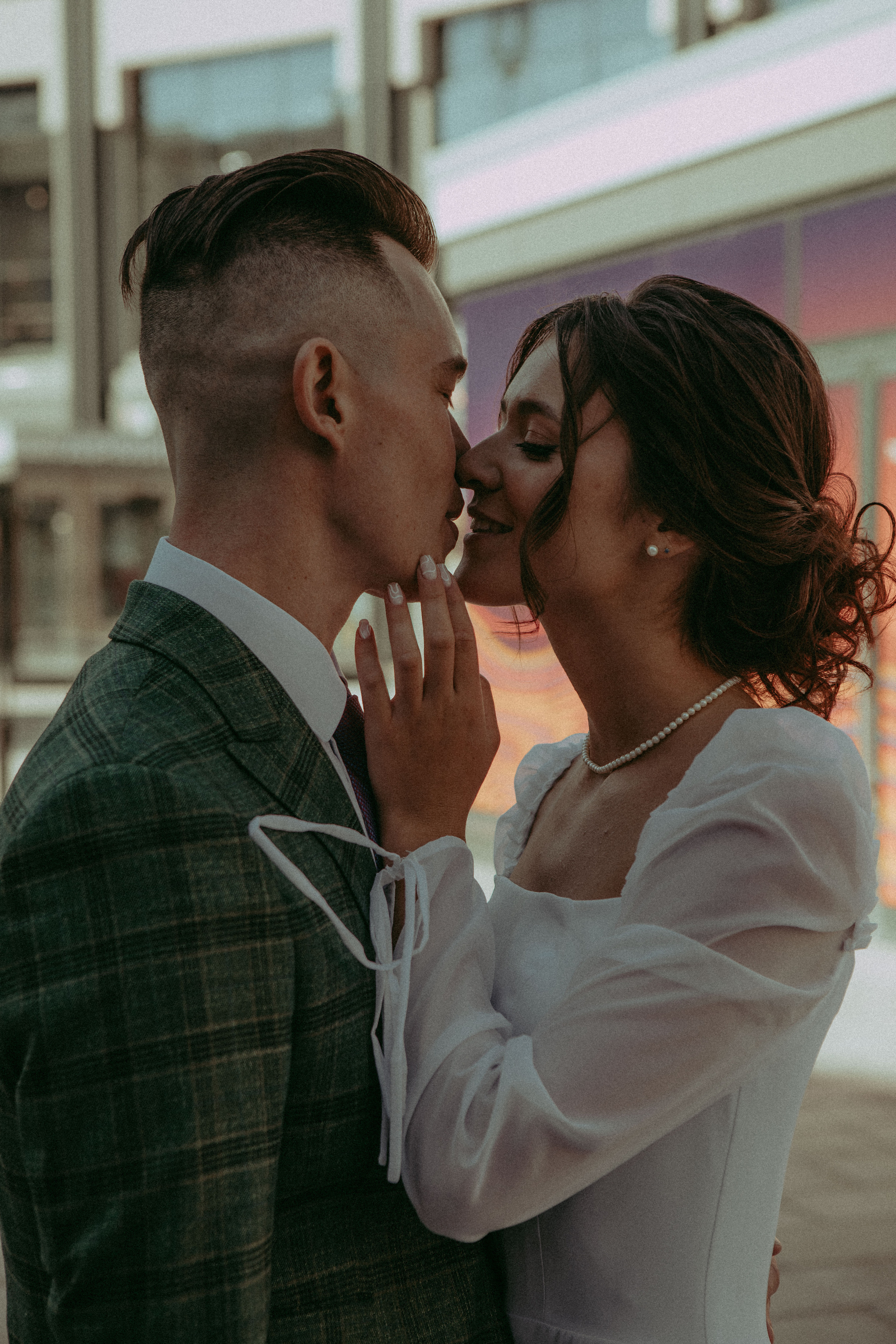 Василиса и Стас. Роспись на колесе обозрения. Свадебный и портретный фотограф в Москве Анастасия Масюк