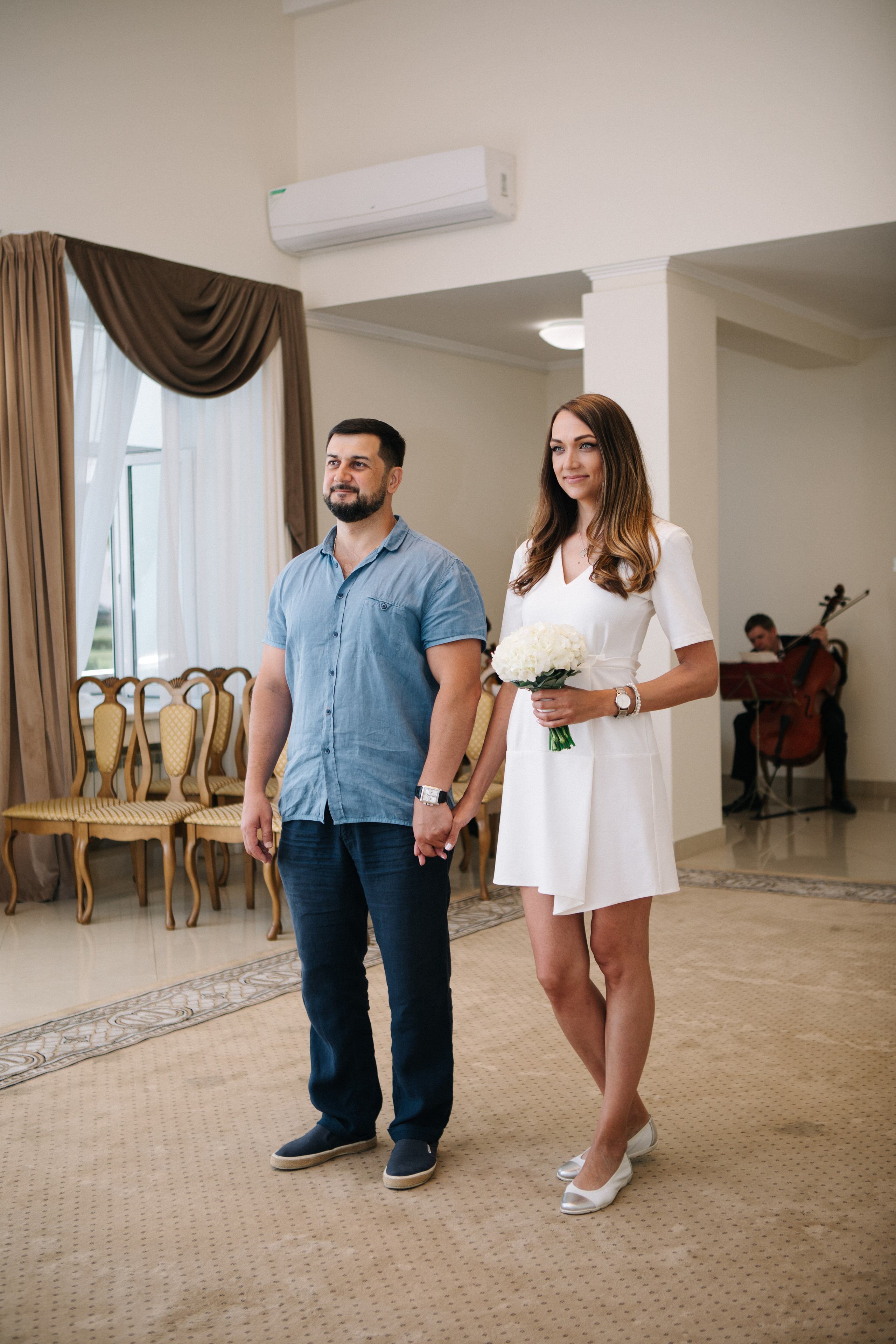 Женя и Дима. Роспись в ЗАГСе ВДНХ. Свадебный и портретный фотограф в Москве Анастасия Масюк