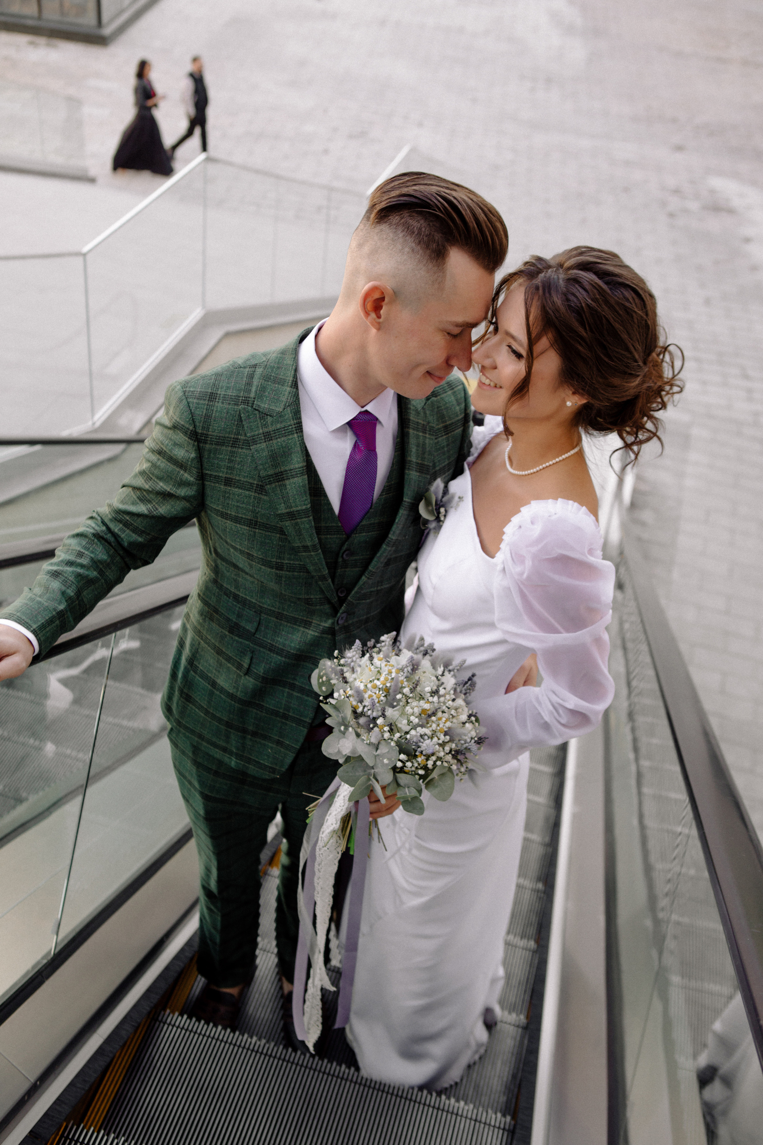 Василиса и Стас. Роспись на колесе обозрения. Свадебный и портретный фотограф в Москве Анастасия Масюк