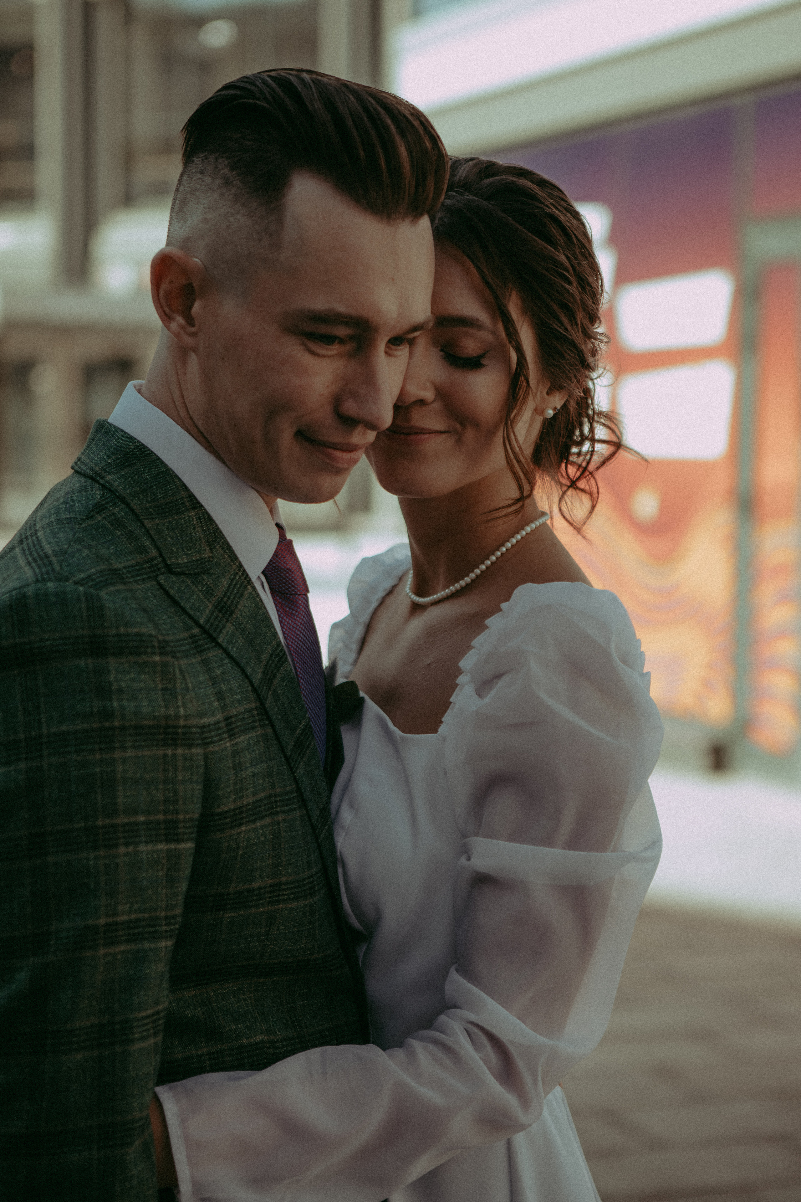 Василиса и Стас. Роспись на колесе обозрения. Свадебный и портретный фотограф в Москве Анастасия Масюк