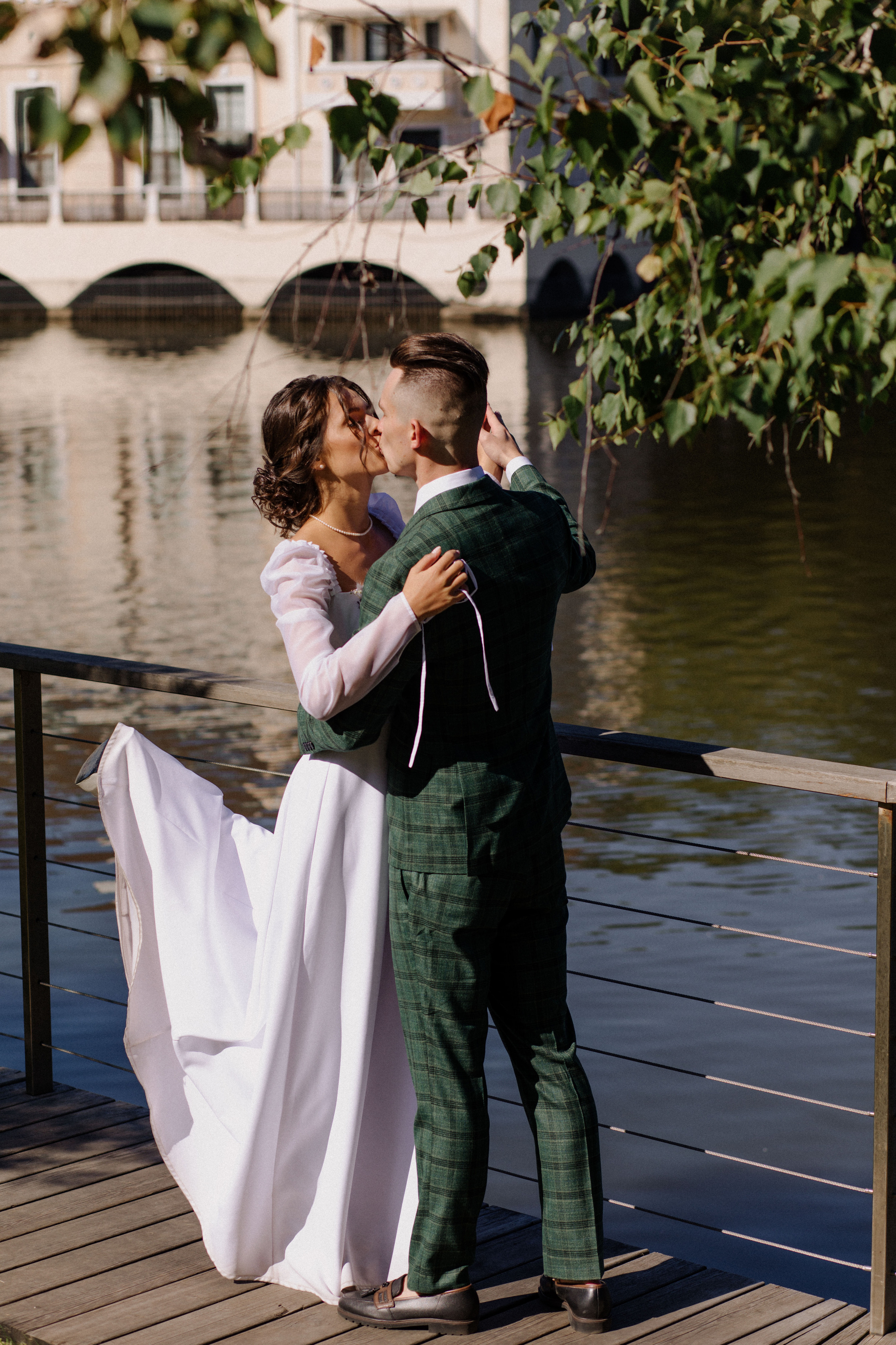 Василиса и Стас. Роспись на колесе обозрения. Свадебный и портретный фотограф в Москве Анастасия Масюк