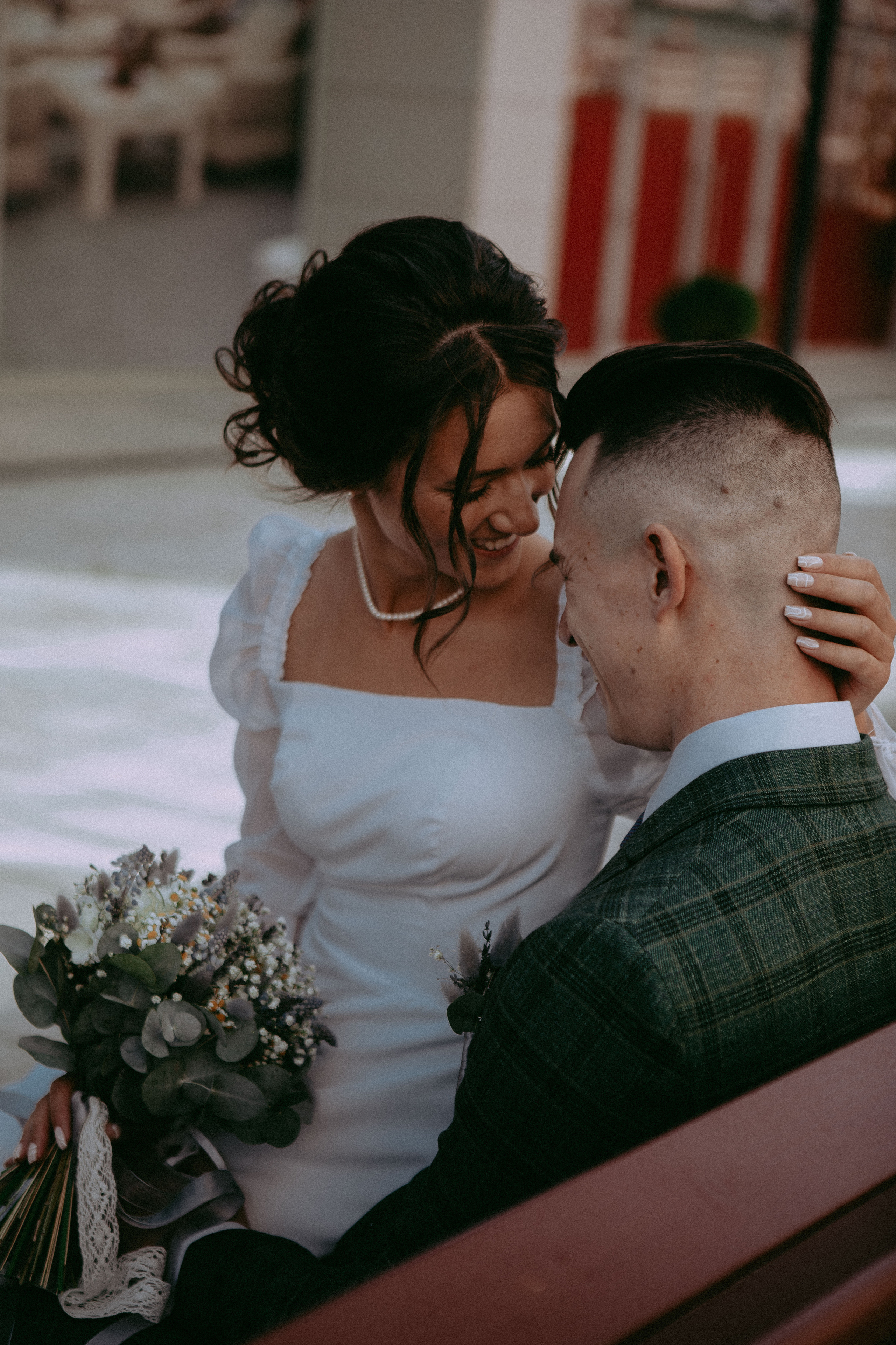 Василиса и Стас. Роспись на колесе обозрения. Свадебный и портретный фотограф в Москве Анастасия Масюк