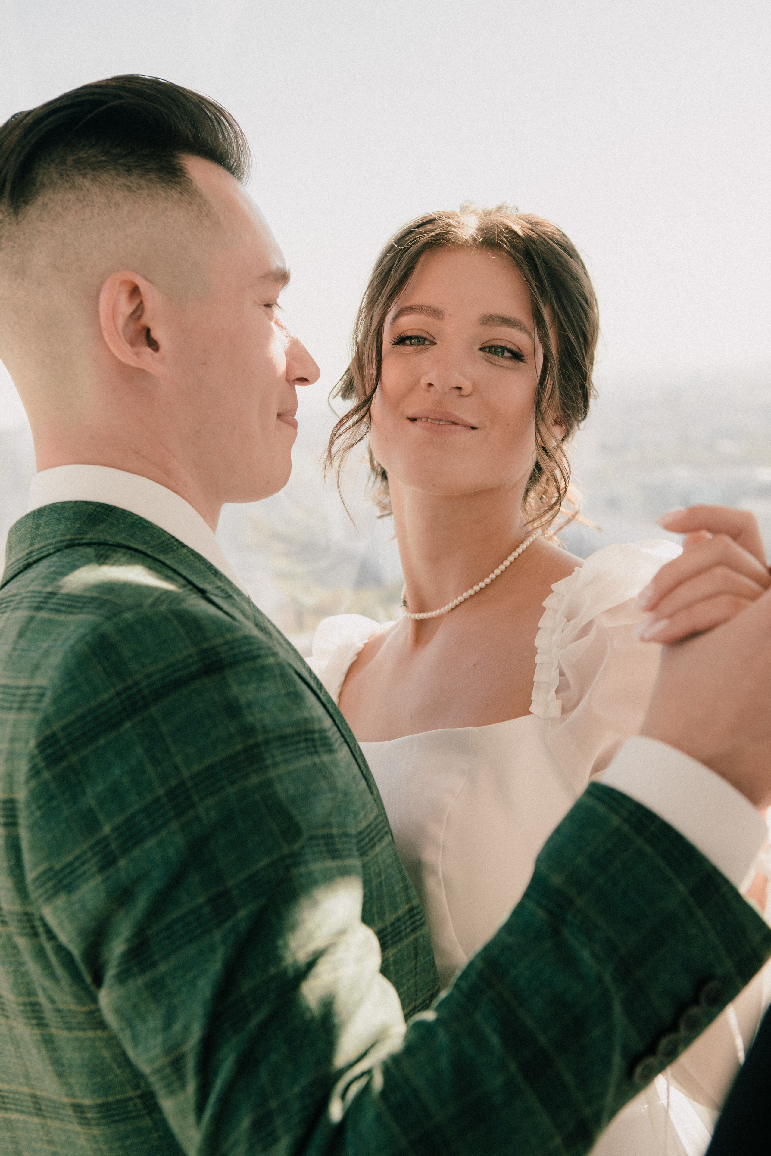 Василиса и Стас. Роспись на колесе обозрения. Свадебный и портретный фотограф в Москве Анастасия Масюк