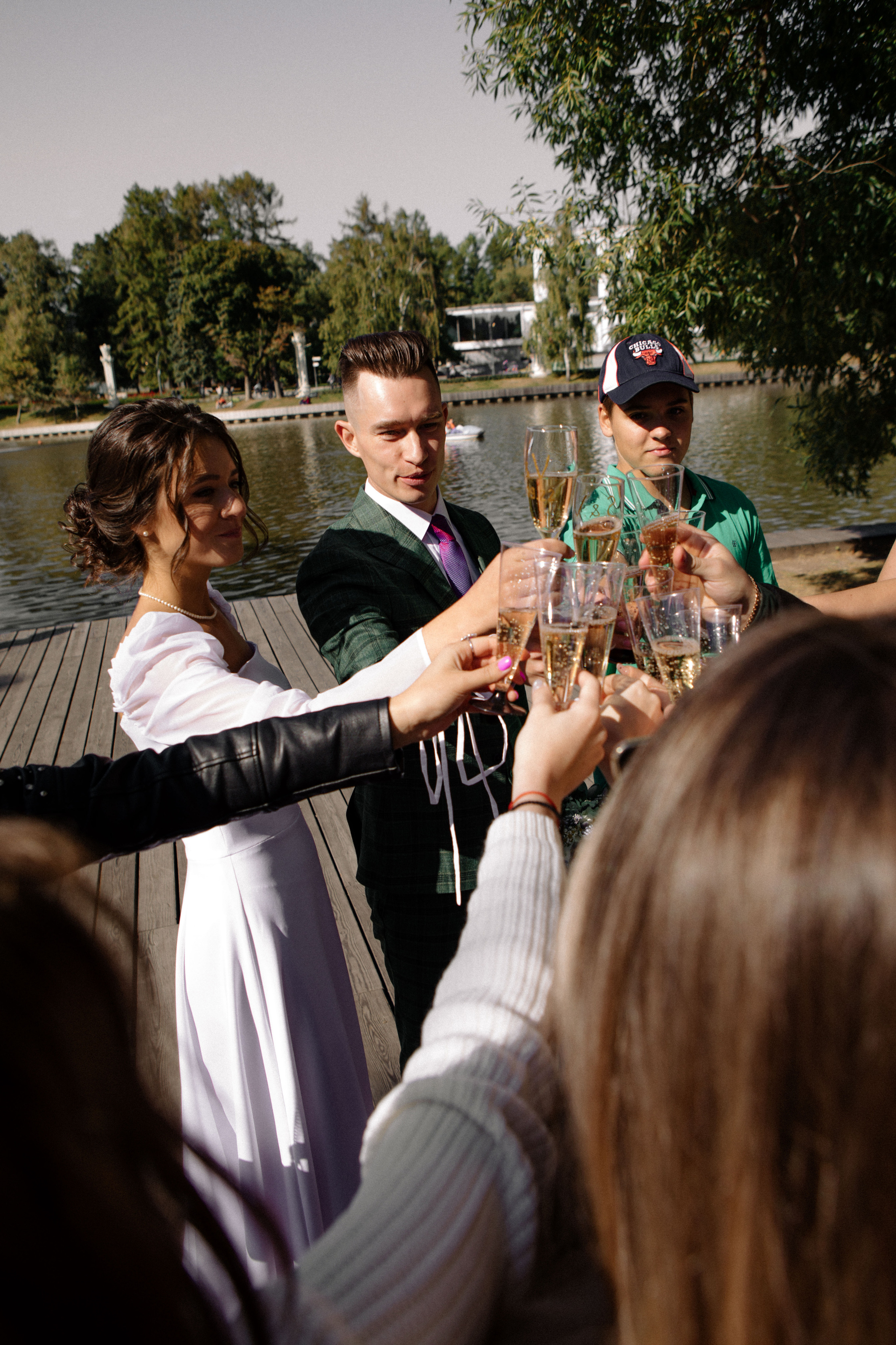 Василиса и Стас. Роспись на колесе обозрения. Свадебный и портретный фотограф в Москве Анастасия Масюк