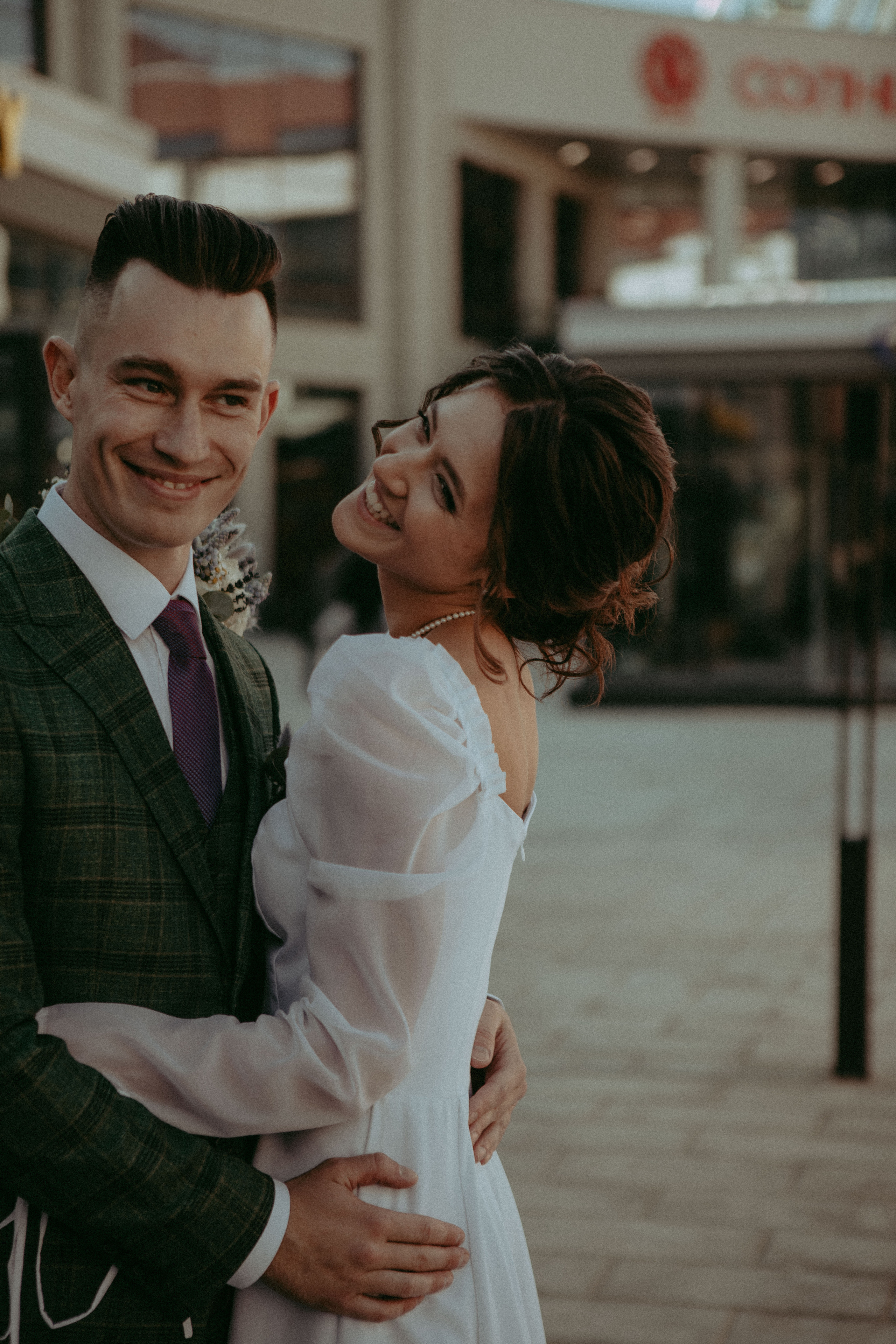 Василиса и Стас. Роспись на колесе обозрения. Свадебный и портретный фотограф в Москве Анастасия Масюк