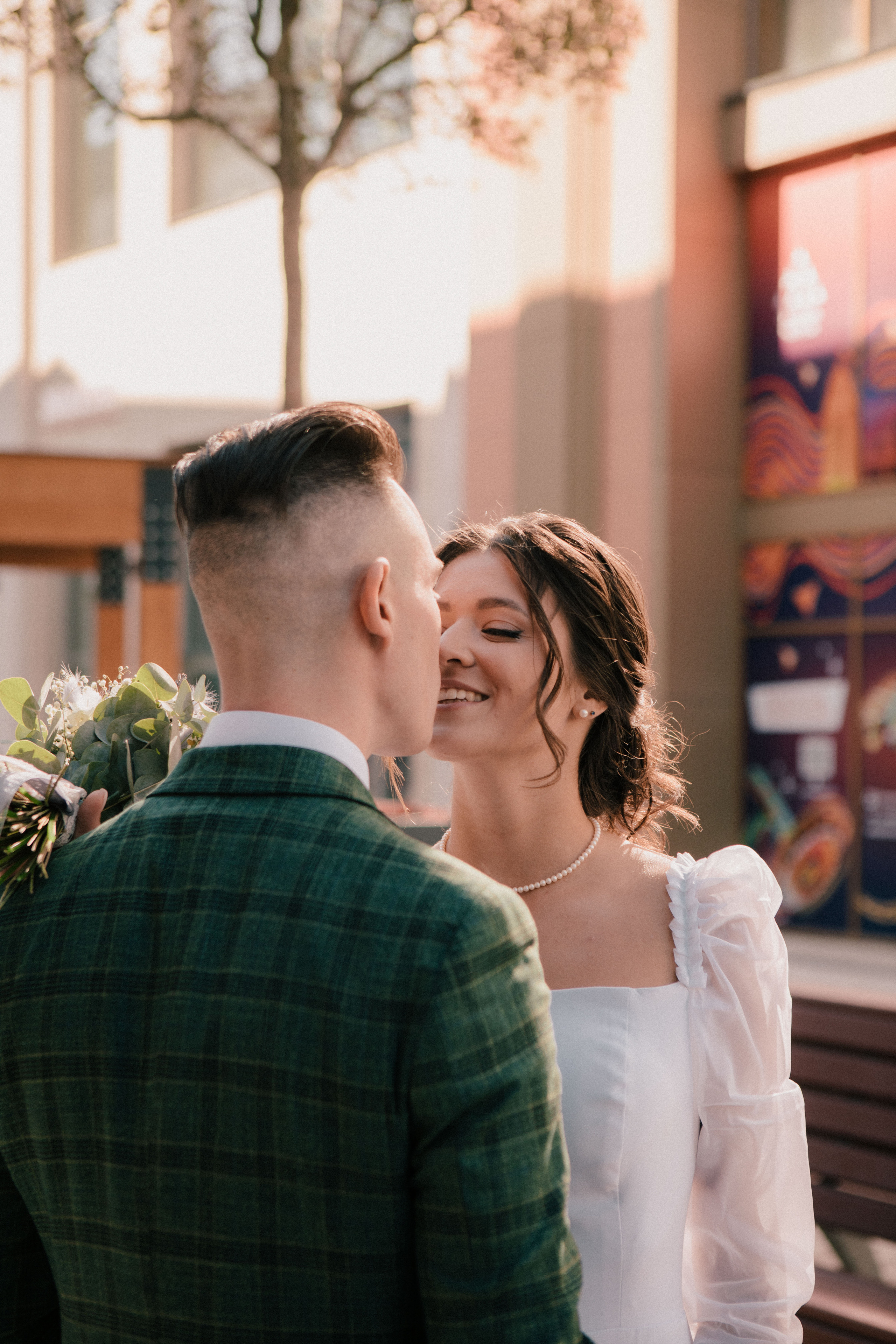 Василиса и Стас. Роспись на колесе обозрения. Свадебный и портретный фотограф в Москве Анастасия Масюк