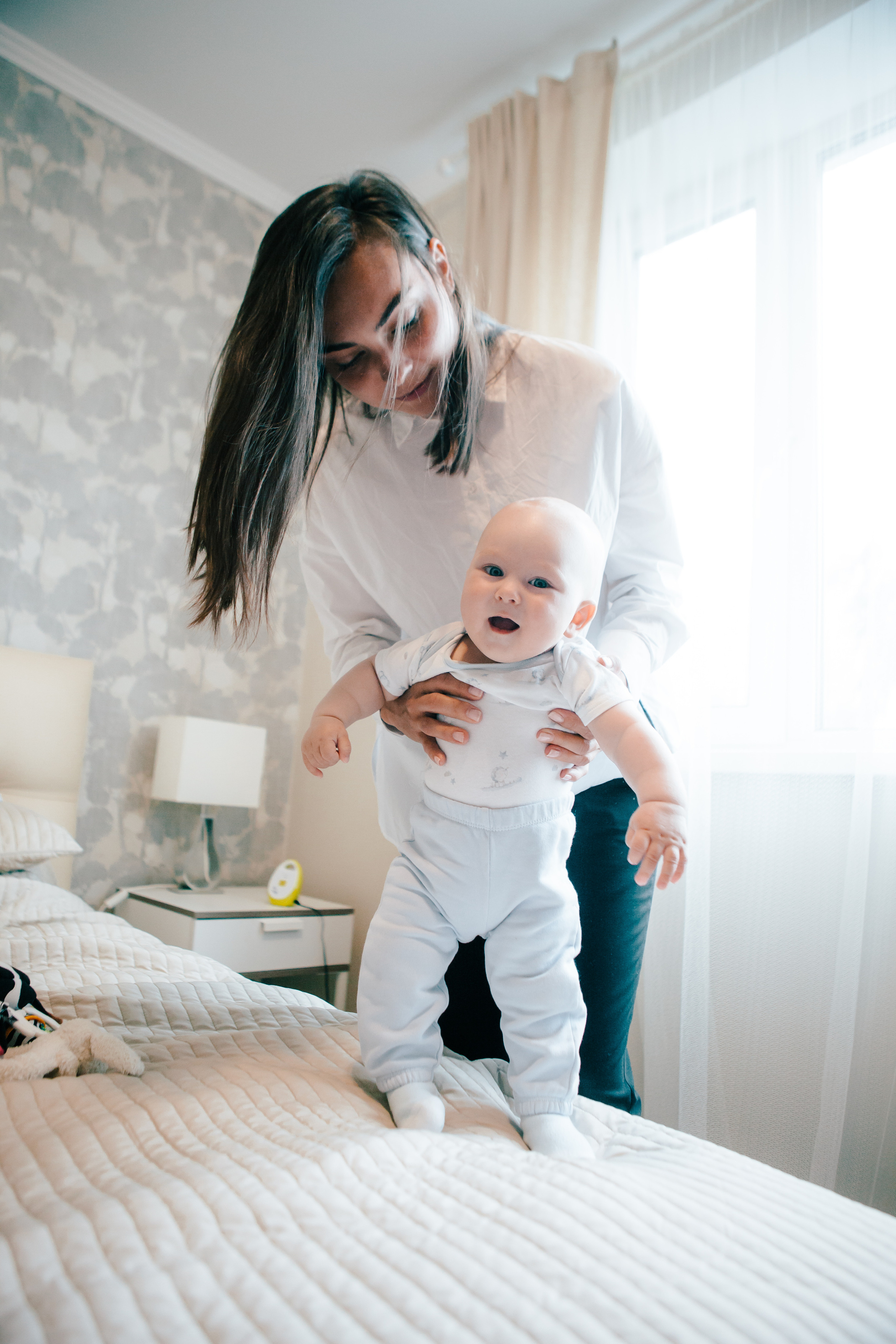 Саше годик. Фотосессия дома. Свадебный и портретный фотограф в Москве Анастасия Масюк
