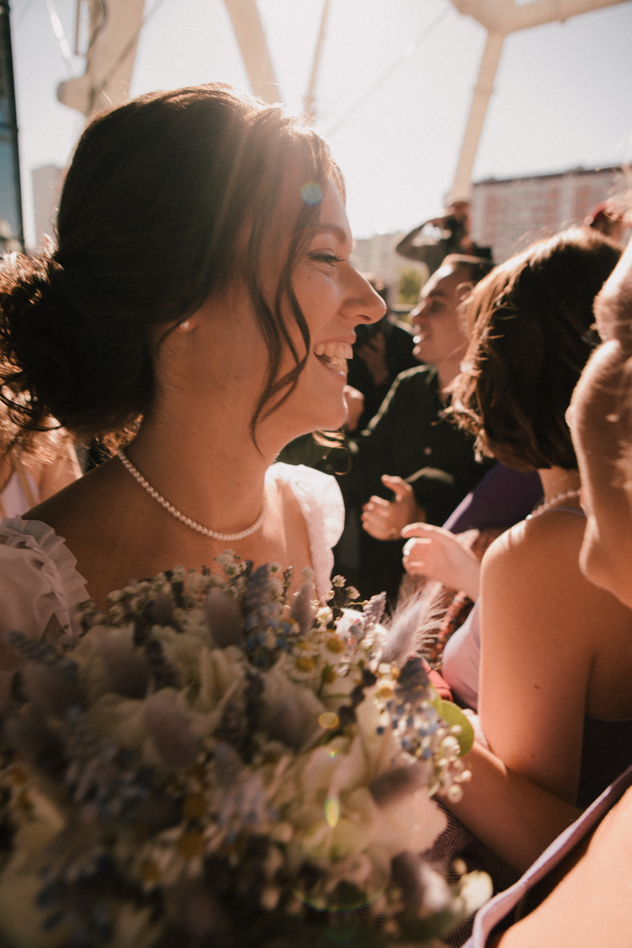 Василиса и Стас. Роспись на колесе обозрения. Свадебный и портретный фотограф в Москве Анастасия Масюк