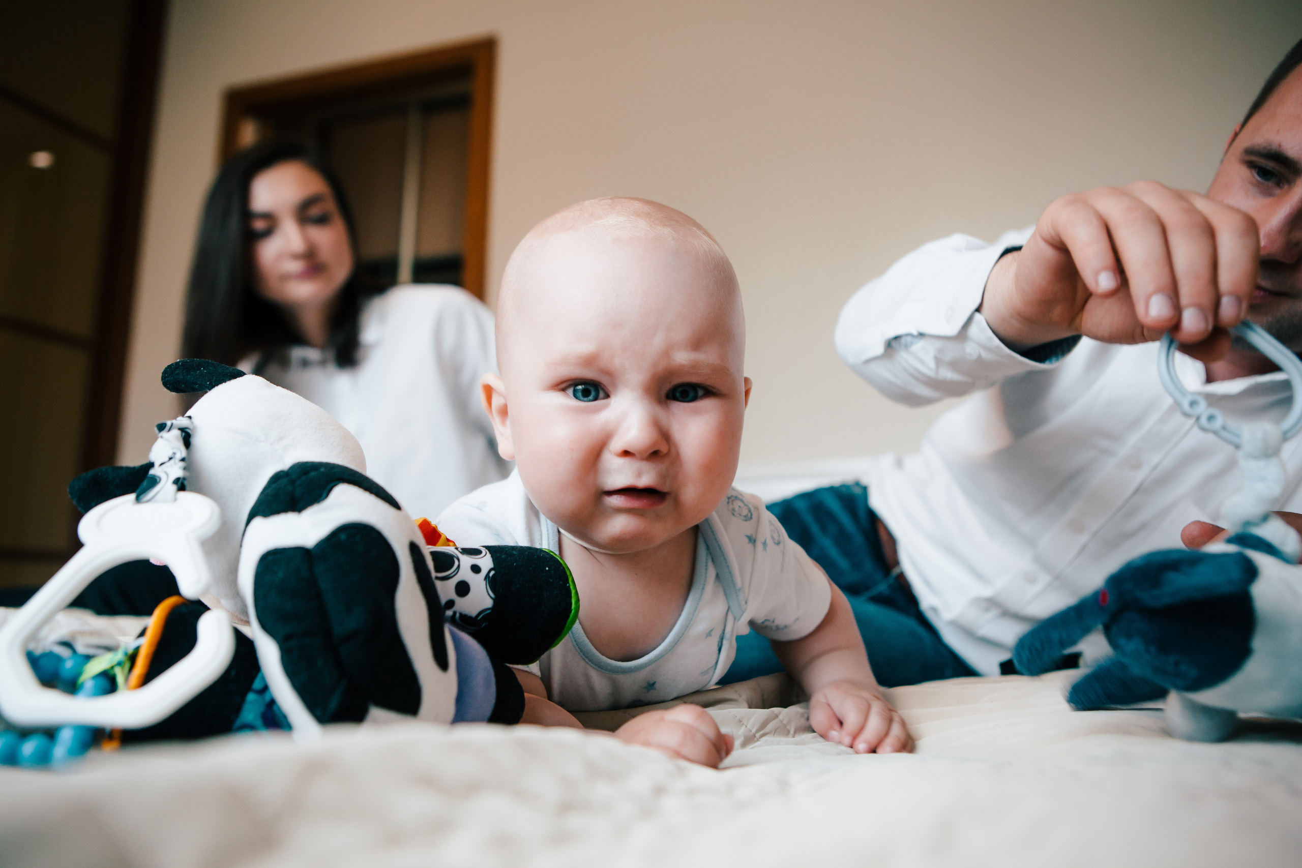 Саше годик. Фотосессия дома. Свадебный и портретный фотограф в Москве Анастасия Масюк