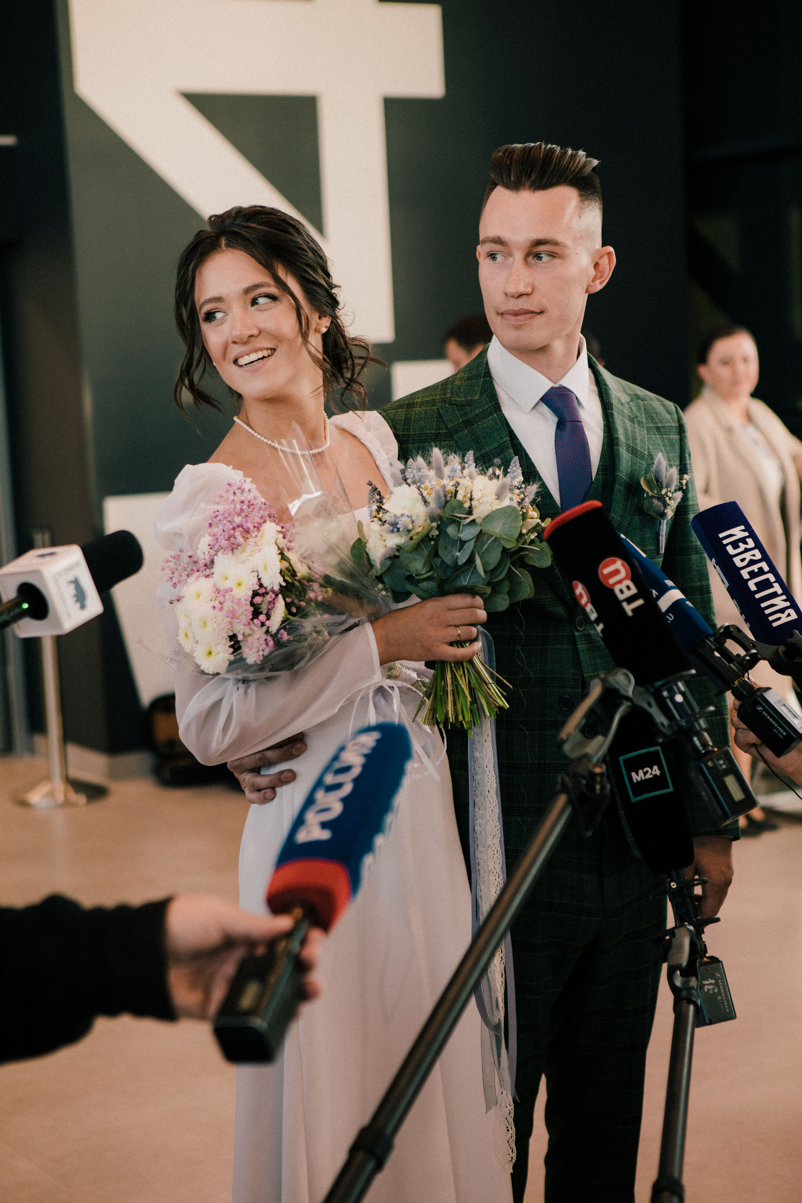 Василиса и Стас. Роспись на колесе обозрения. Свадебный и портретный фотограф в Москве Анастасия Масюк