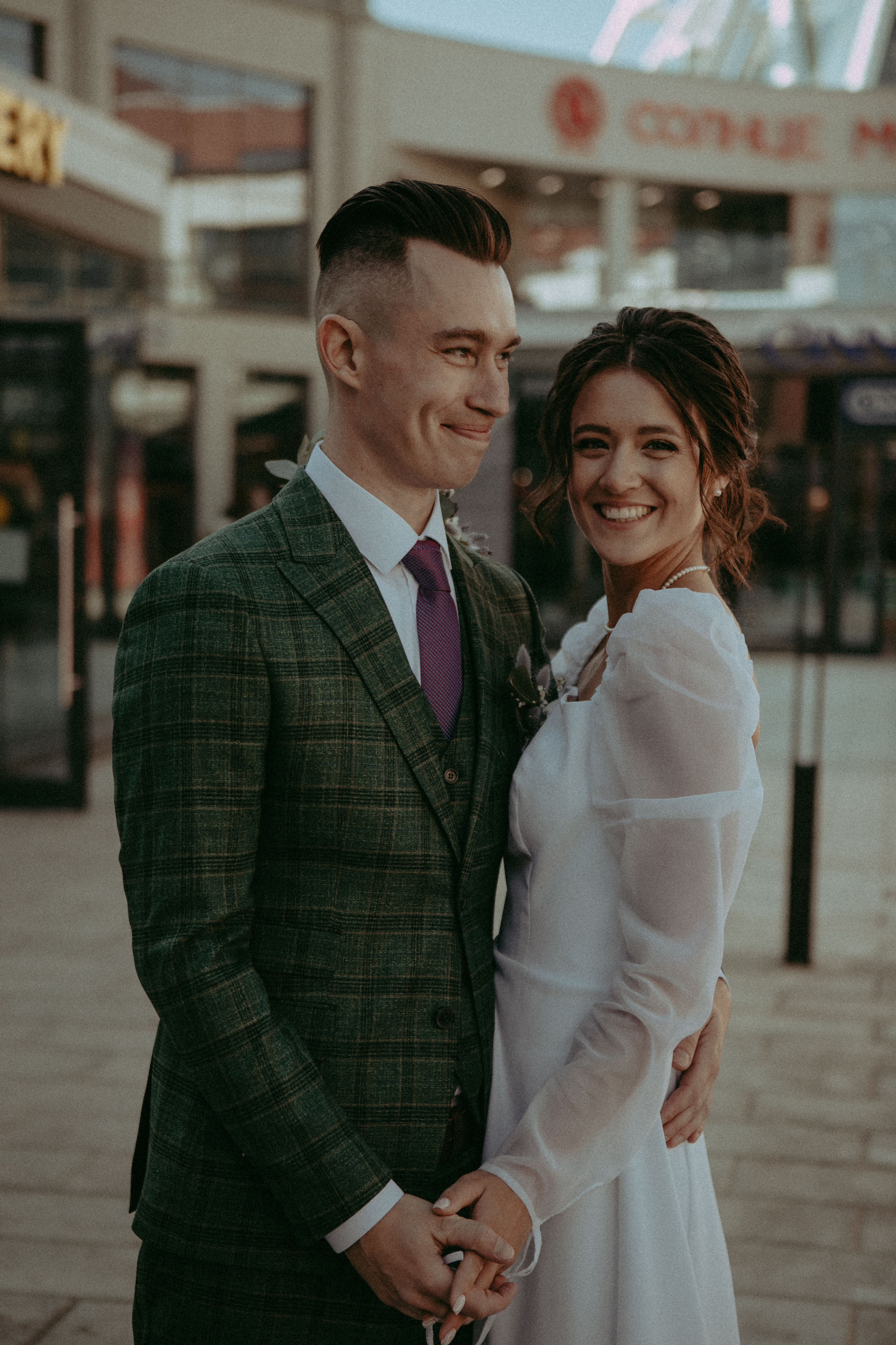 Василиса и Стас. Роспись на колесе обозрения. Свадебный и портретный фотограф в Москве Анастасия Масюк