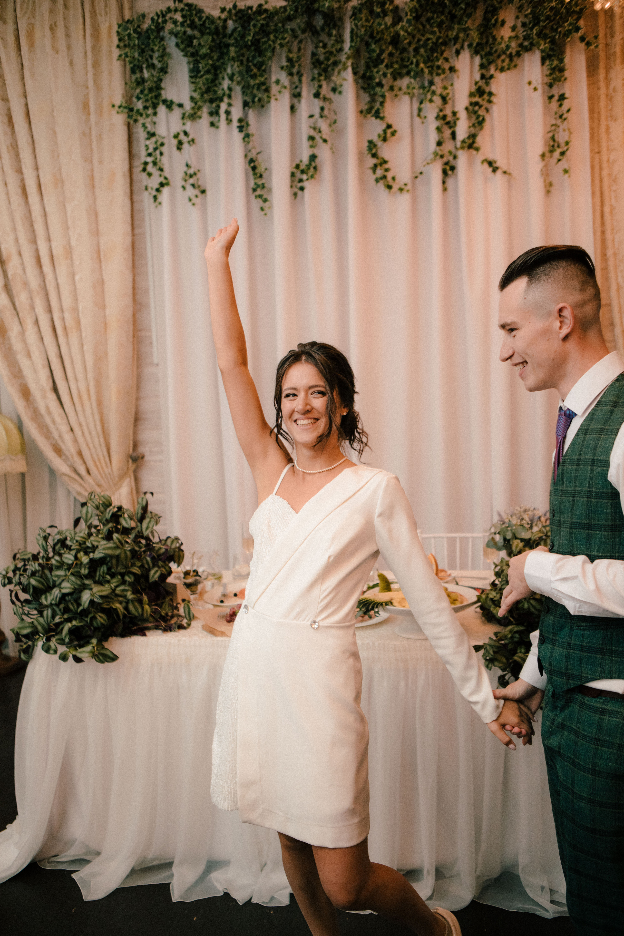 Василиса и Стас. Роспись на колесе обозрения. Свадебный и портретный фотограф в Москве Анастасия Масюк