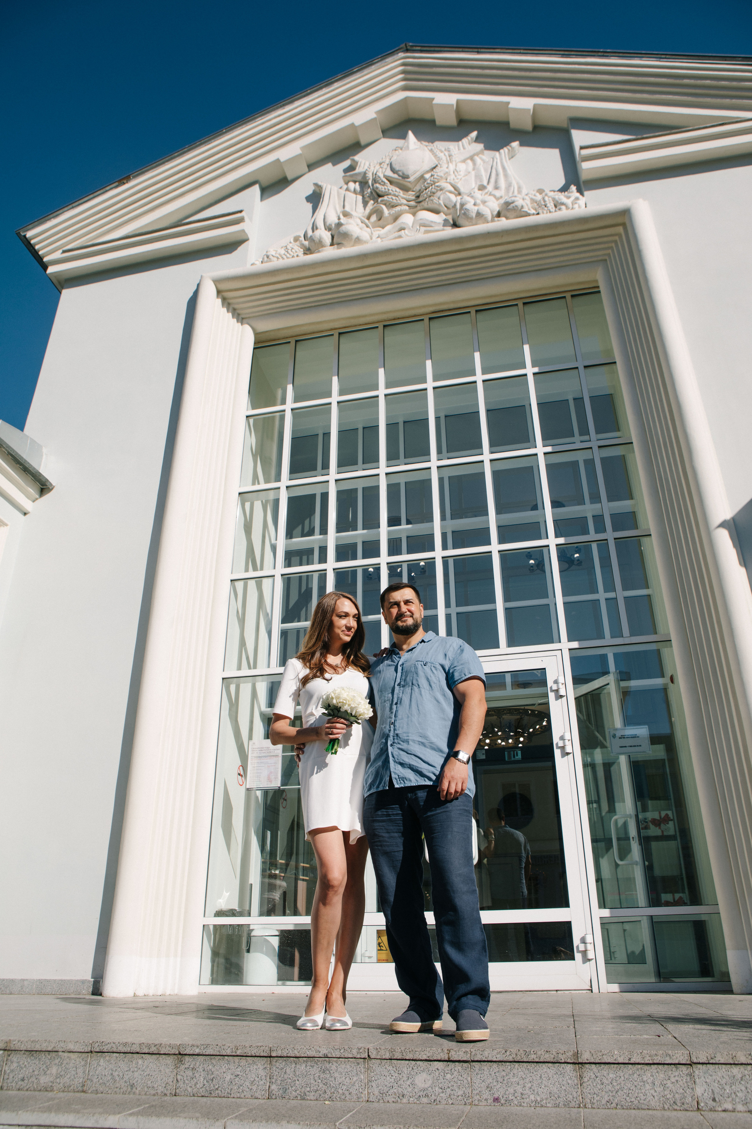 Женя и Дима. Роспись в ЗАГСе ВДНХ. Свадебный и портретный фотограф в Москве Анастасия Масюк