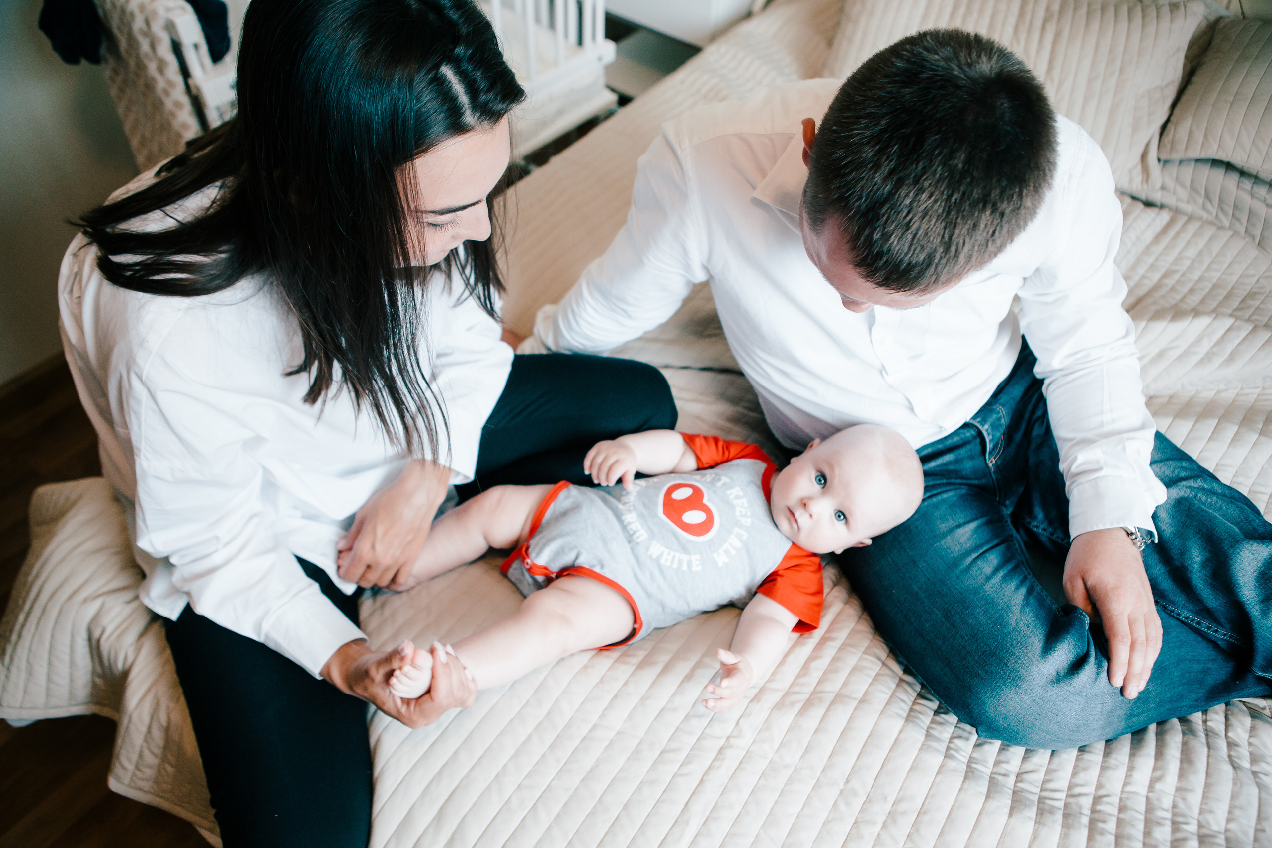 Саше годик. Фотосессия дома. Свадебный и портретный фотограф в Москве Анастасия Масюк