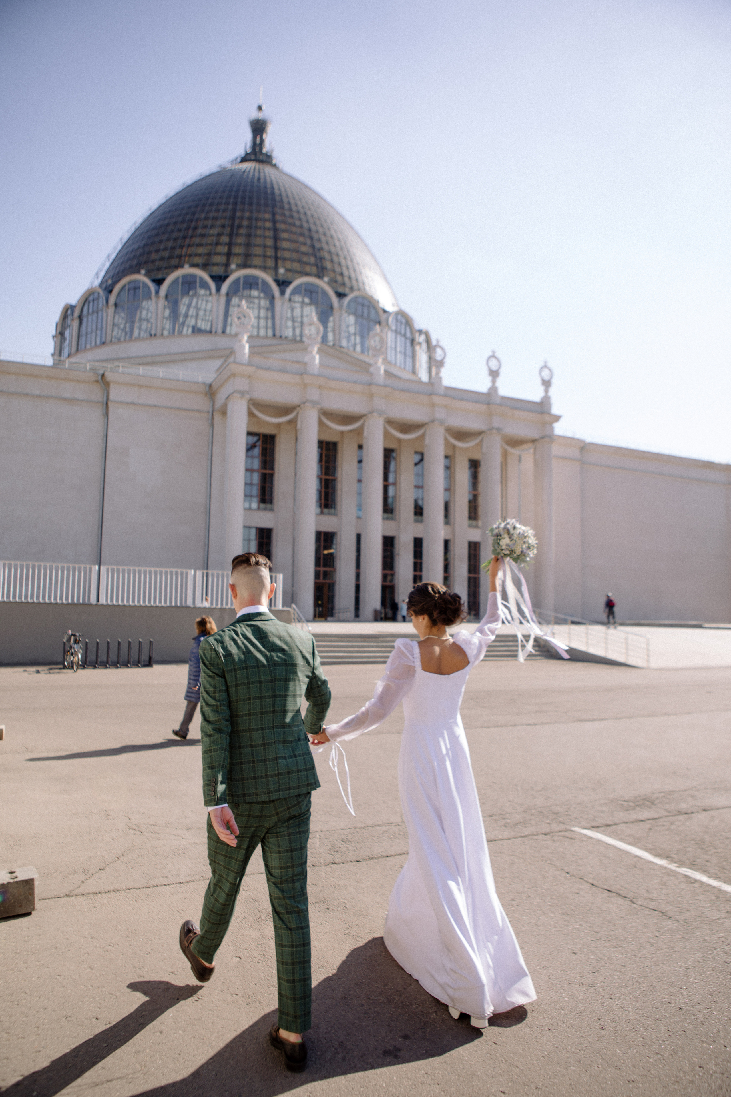 Василиса и Стас. Роспись на колесе обозрения. Свадебный и портретный фотограф в Москве Анастасия Масюк