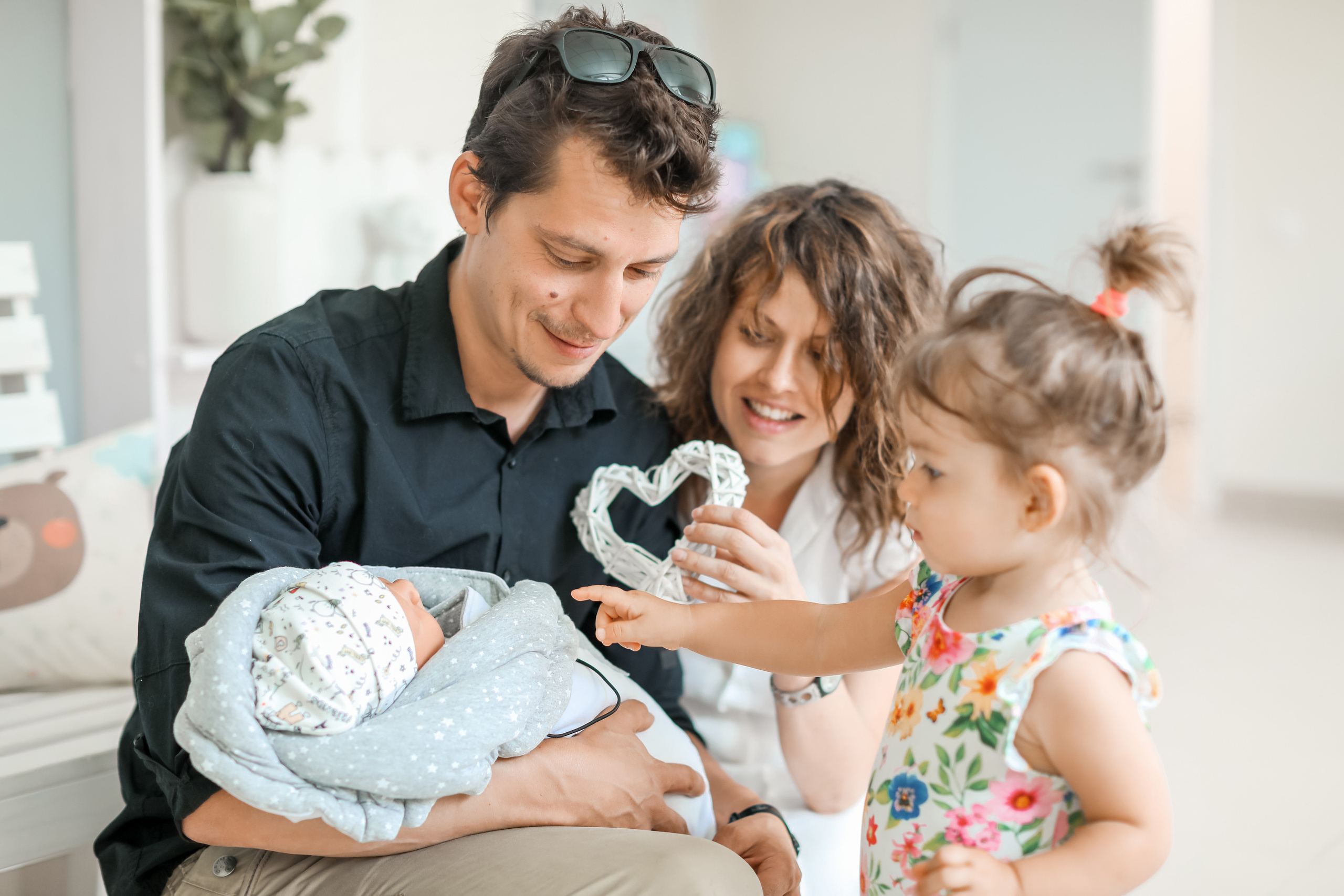 Выписки из роддома г. Красногорск. Детская фото и видео съёмка