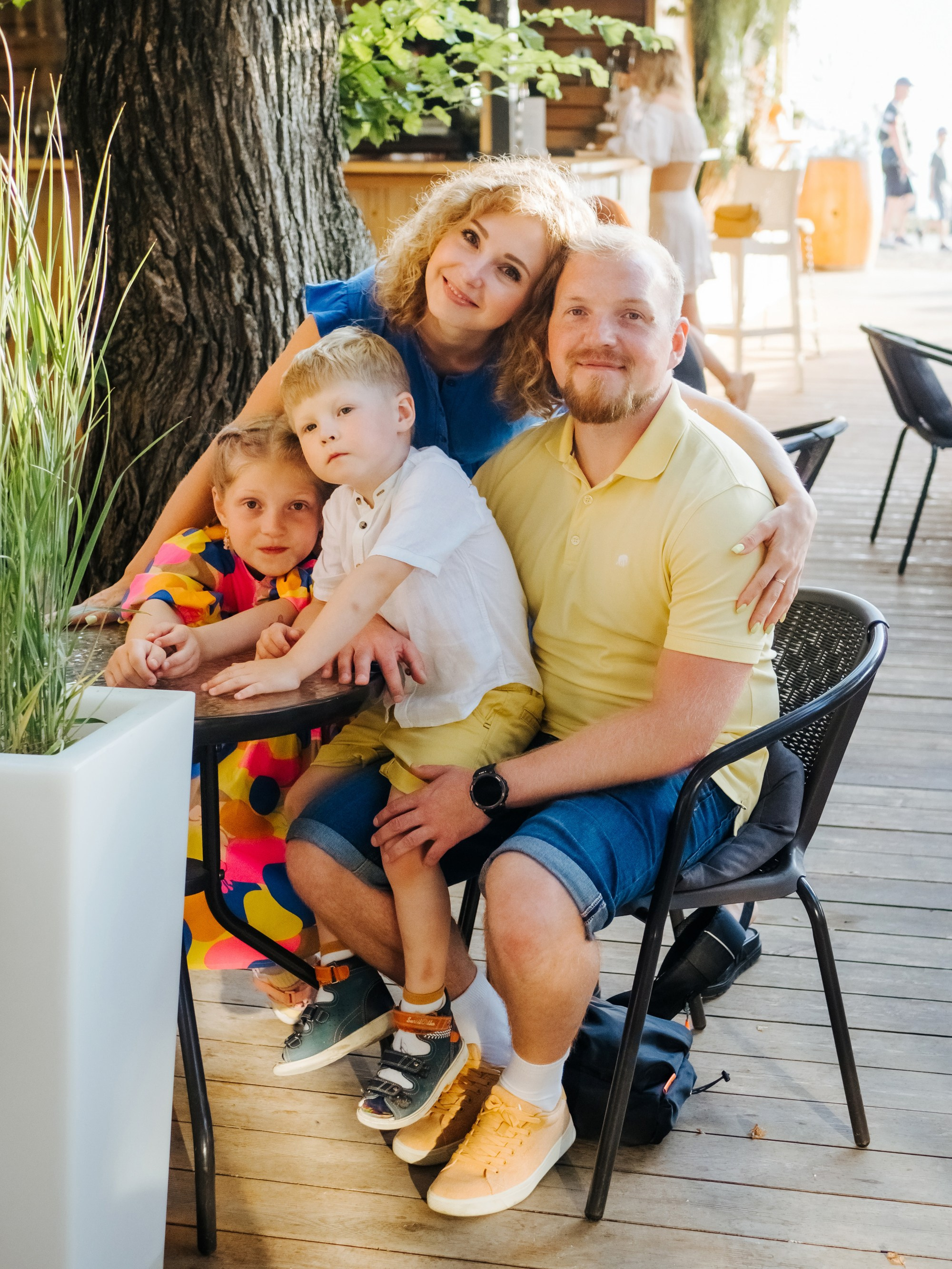 Лёша + Лена + Василиса + Макс. Семейный, детский, свадебный, фотограф в городе Анапа