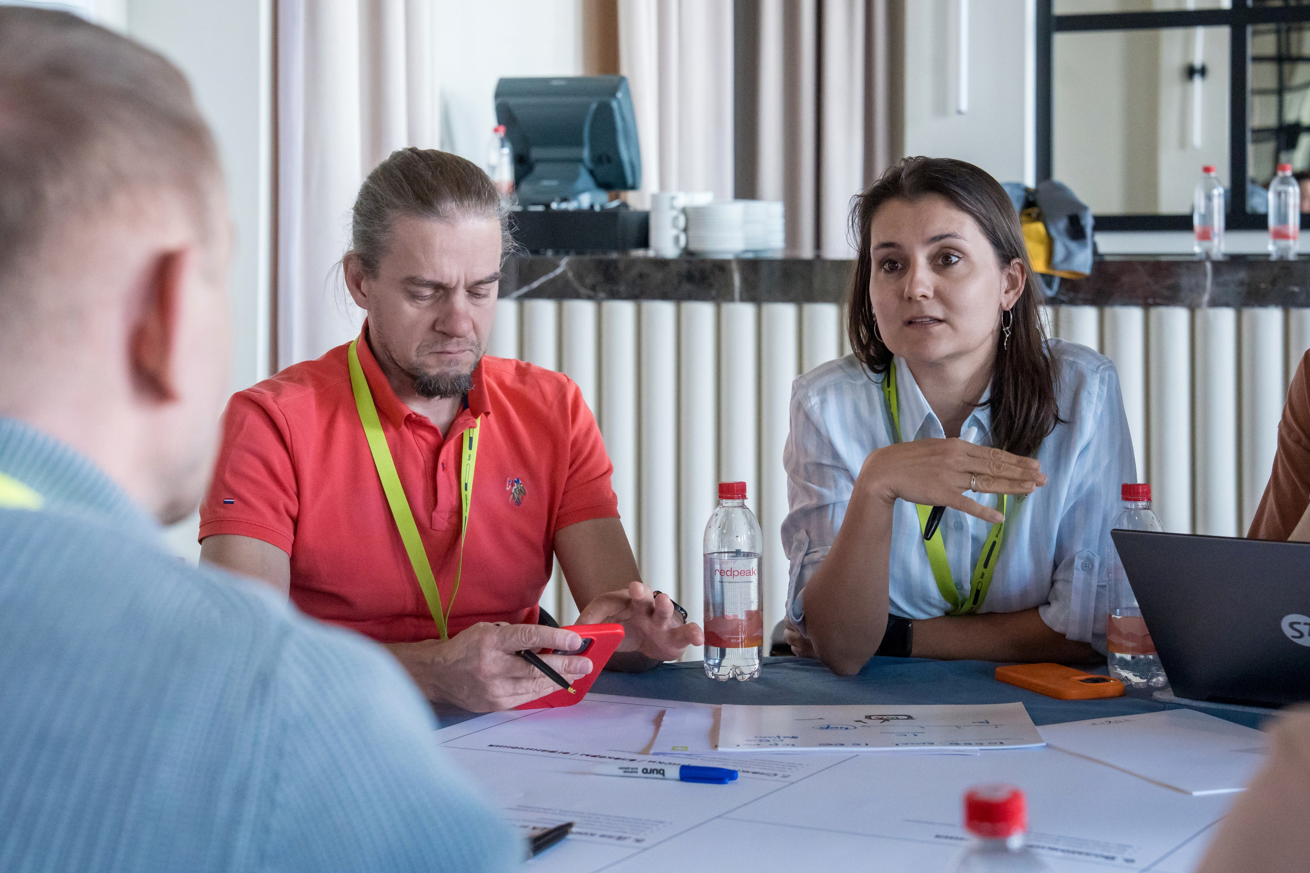 Тренинг для компании S7 Airlines в Красной Поляне. Репортажный фотограф в Красной Поляне и Сочи Павлюченко Екатерина